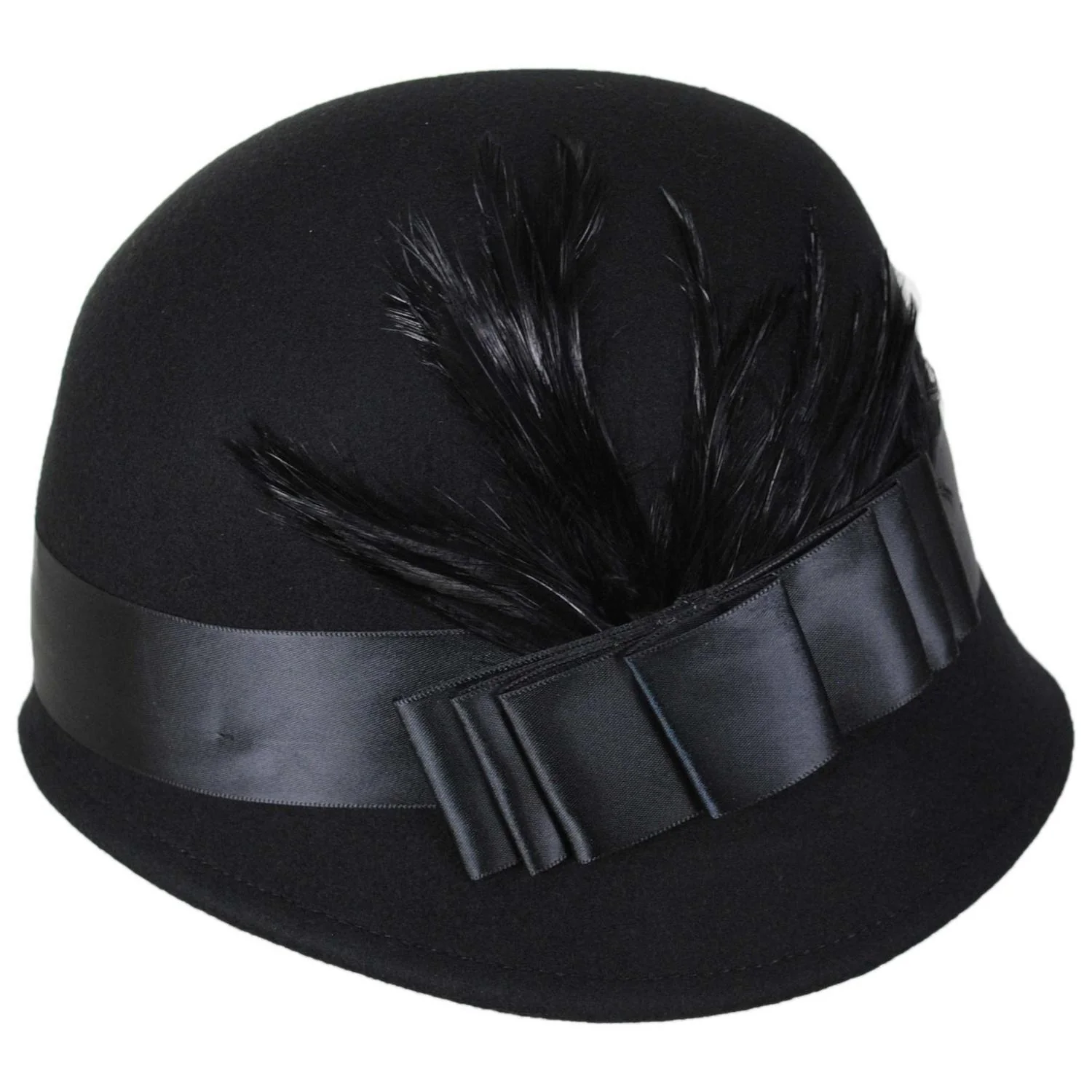 Chloe Wool Felt Cloche Hat - Image 12