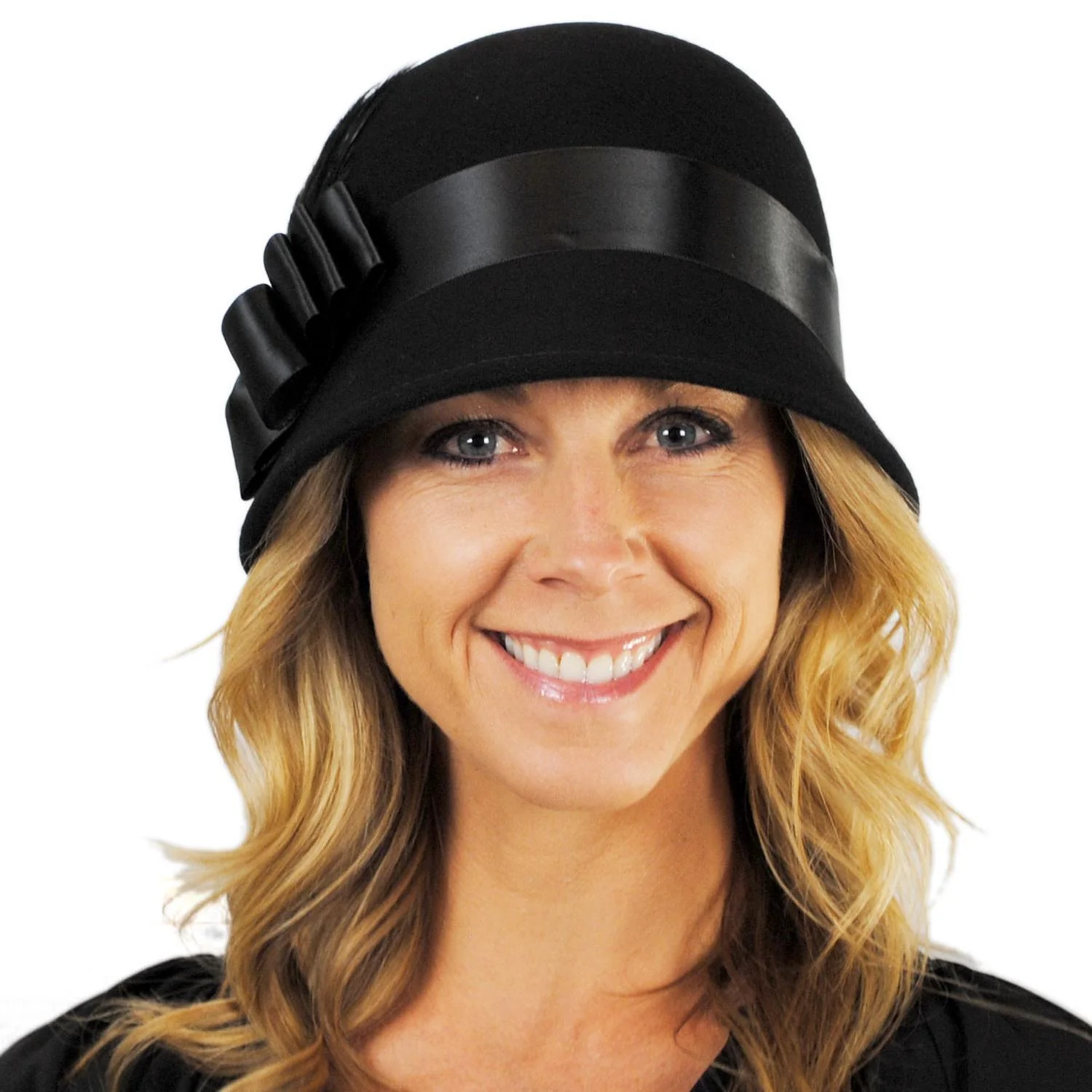 Chloe Wool Felt Cloche Hat - Image 15