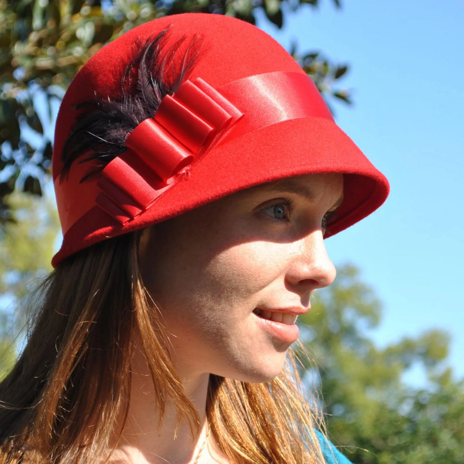 Chloe Wool Felt Cloche Hat - Image 5
