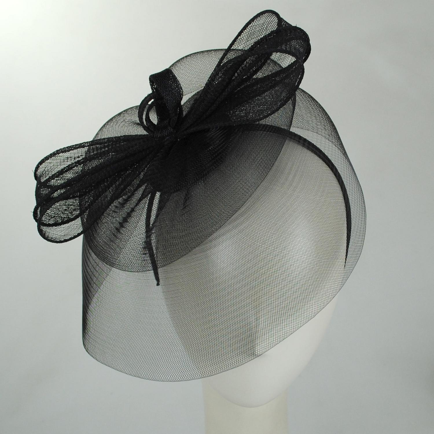 Corbatin Horsehair Mesh Fascinator Hat - Image 2