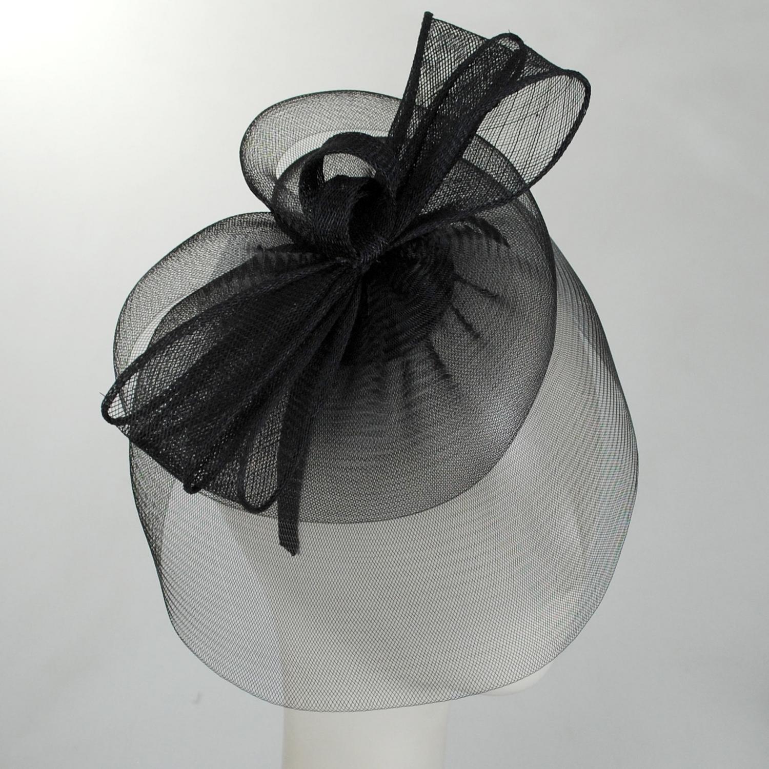 Corbatin Horsehair Mesh Fascinator Hat - Image 3