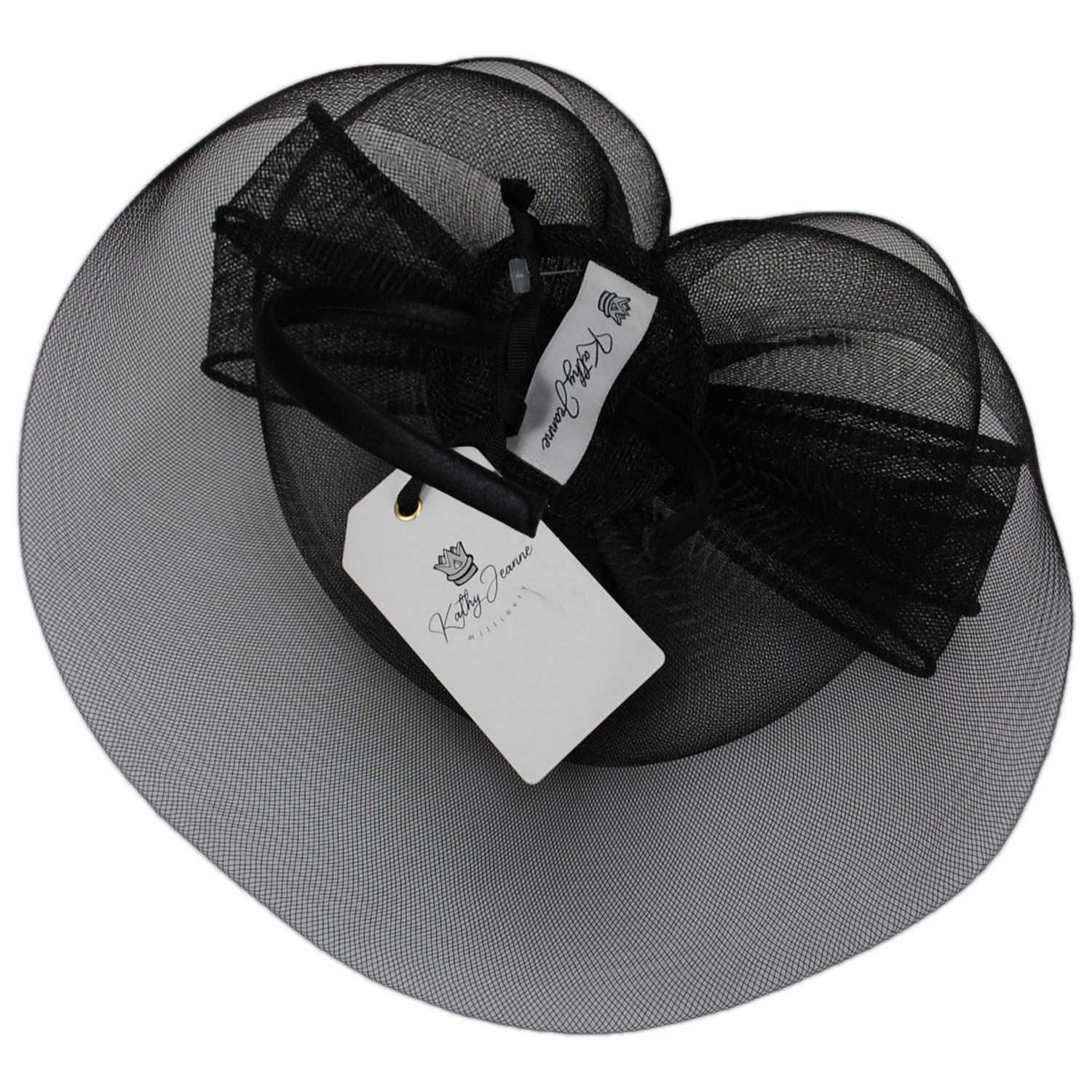Corbatin Horsehair Mesh Fascinator Hat - Image 4
