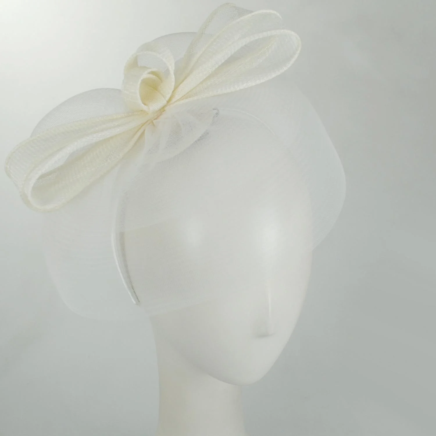 Corbatin Horsehair Mesh Fascinator Hat - Image 7