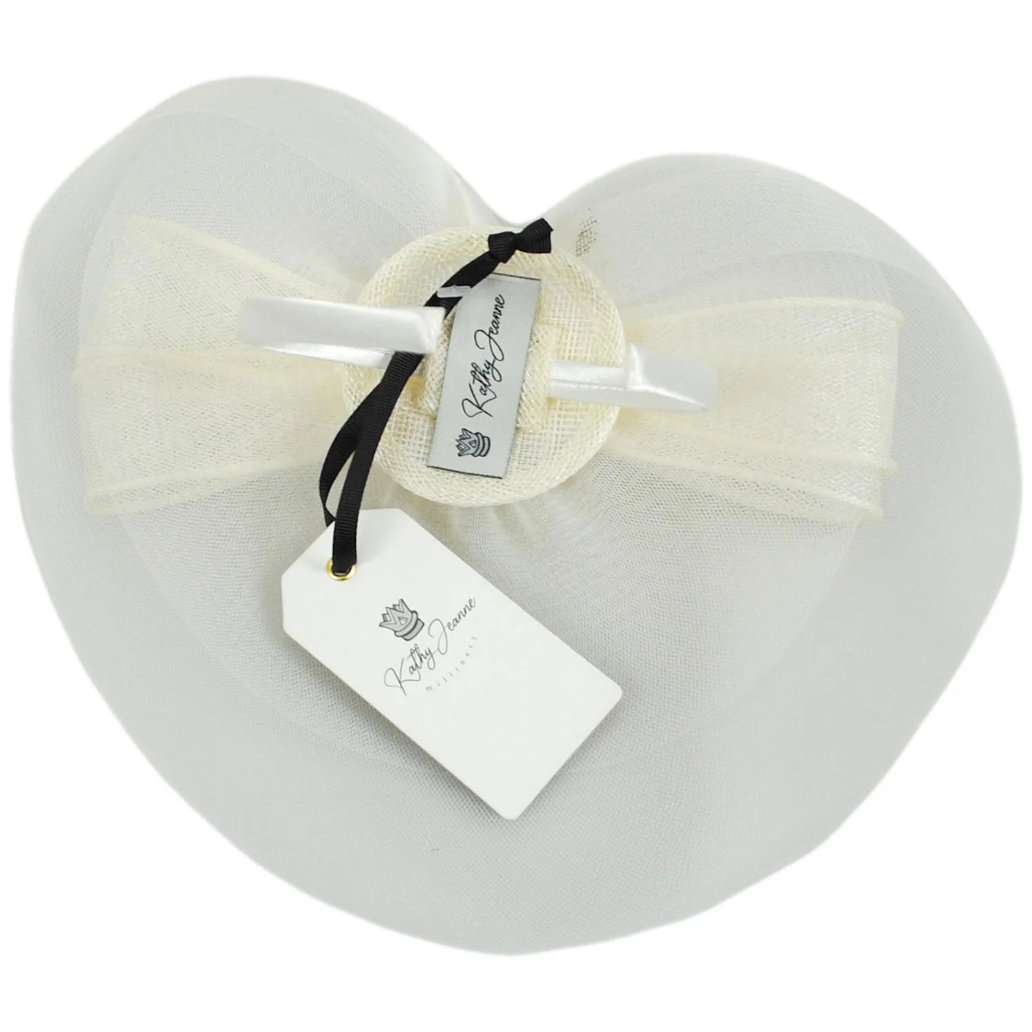 Corbatin Horsehair Mesh Fascinator Hat - Image 8