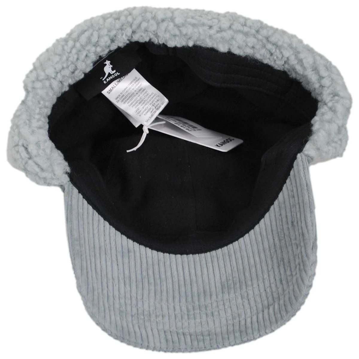 Corduroy Earflap Fitted Baseball Cap - Image 4