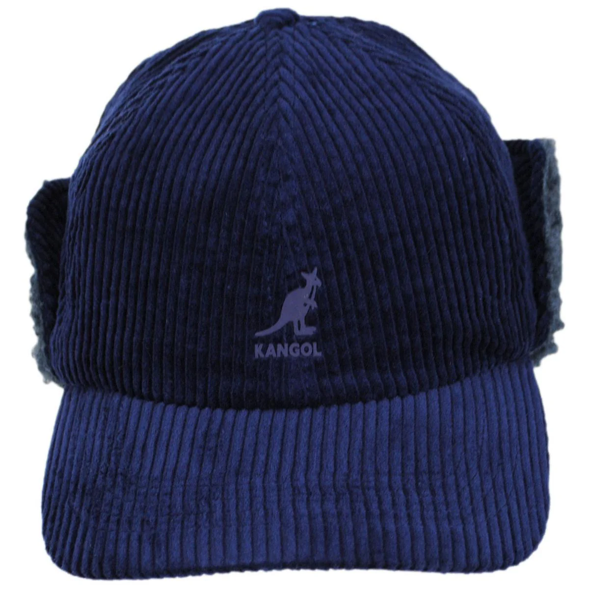 Corduroy Earflap Fitted Baseball Cap - Image 7