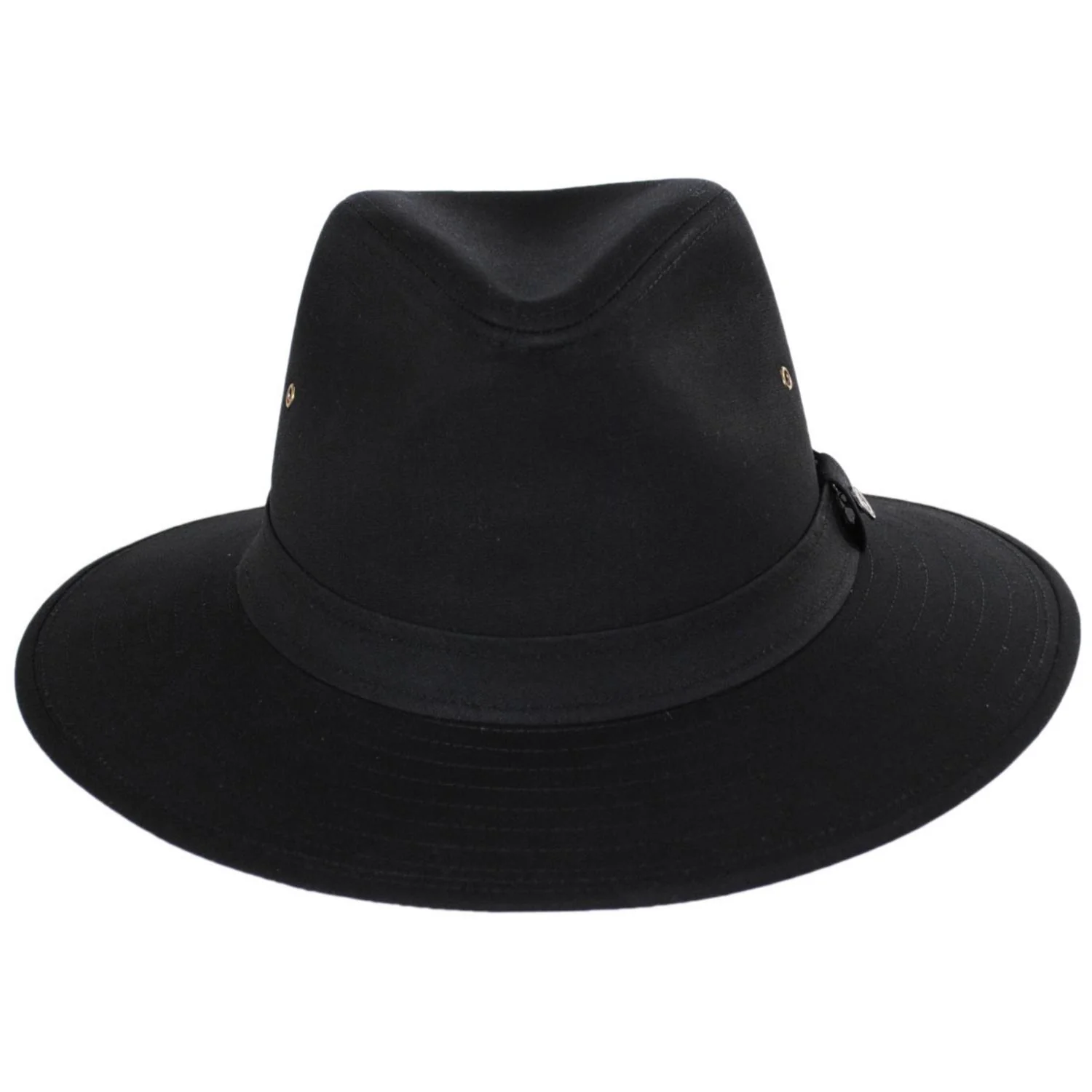 Cotton Oilcloth Safari Fedora Hat - Image 9