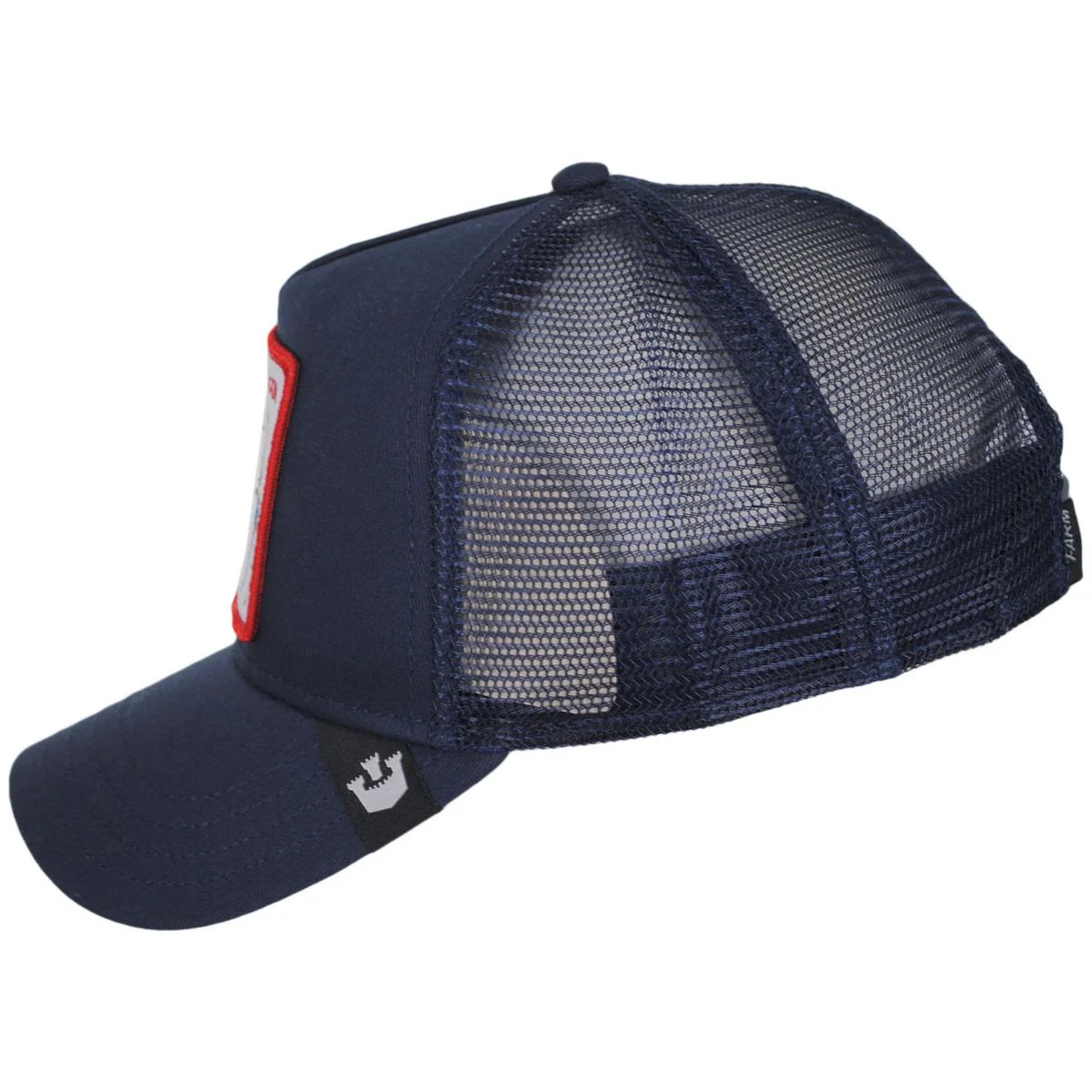 Crab Crackin Mesh Trucker Snapback Baseball Cap - Image 3