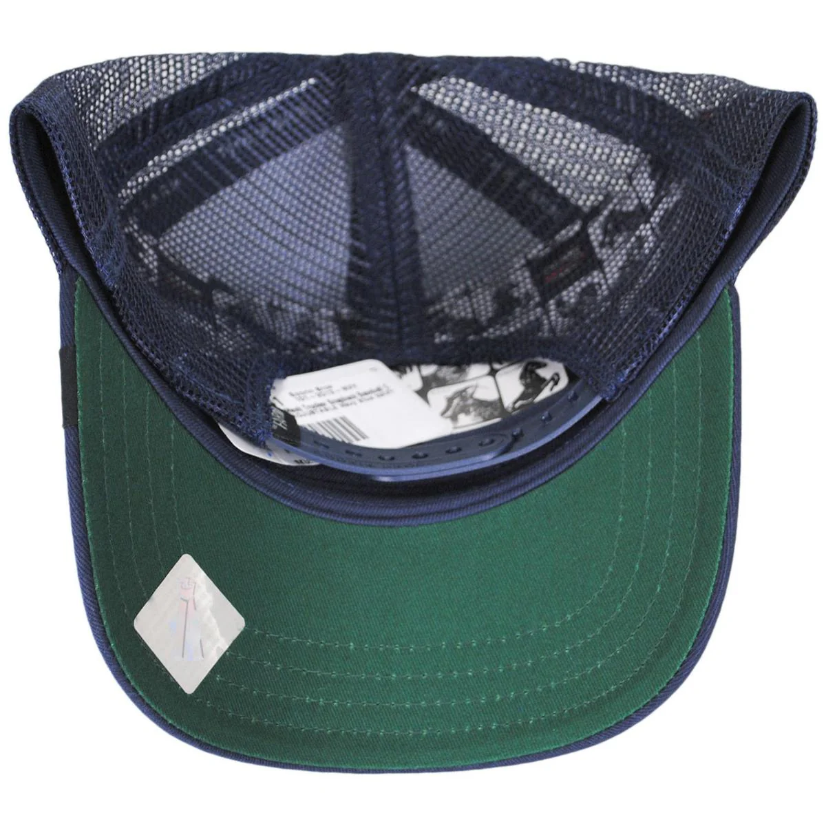 Crab Crackin Mesh Trucker Snapback Baseball Cap - Image 4