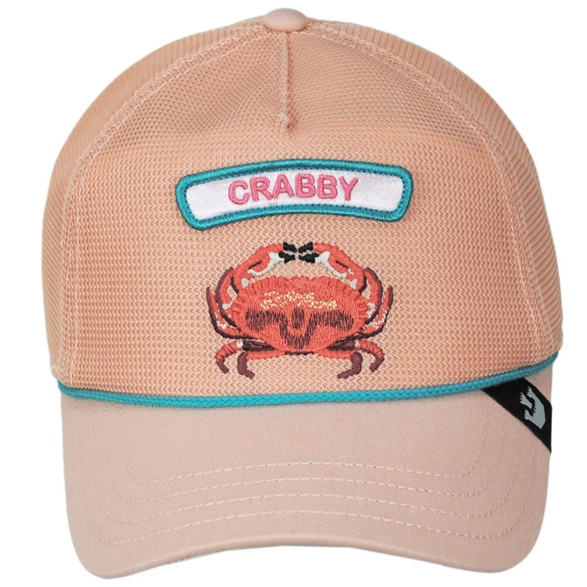 Crabby Mesh Trucker Snapback Baseball Cap - Image 2