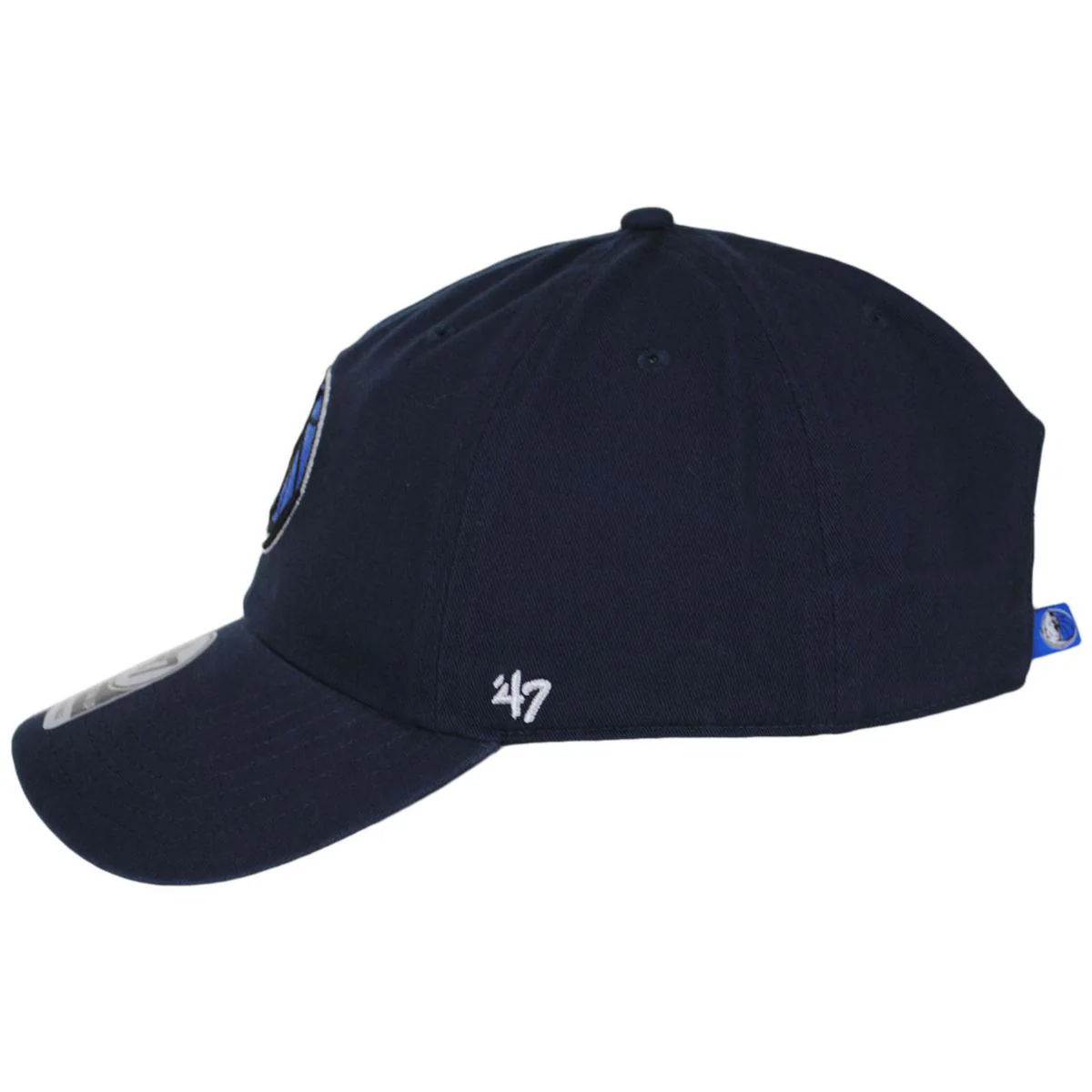 Dallas Mavericks NBA Clean Up Strapback Baseball Cap Dad Hat - Image 6