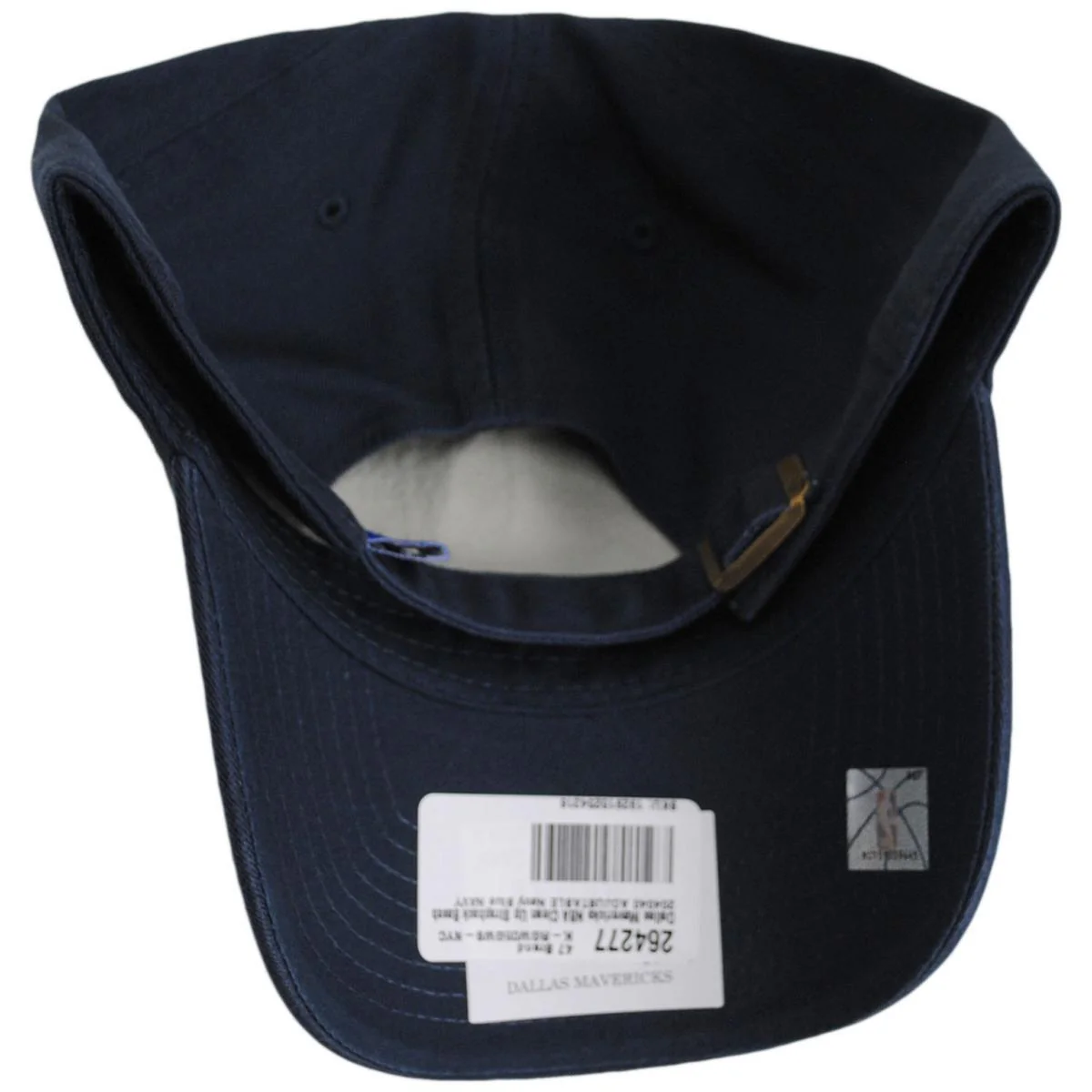 Dallas Mavericks NBA Clean Up Strapback Baseball Cap Dad Hat - Image 7