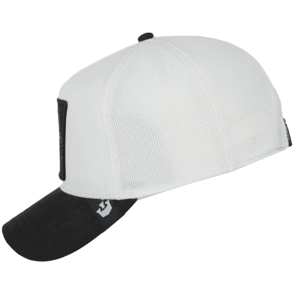 Deadly Suede Mesh Trucker Snapback Baseball Cap - Image 3