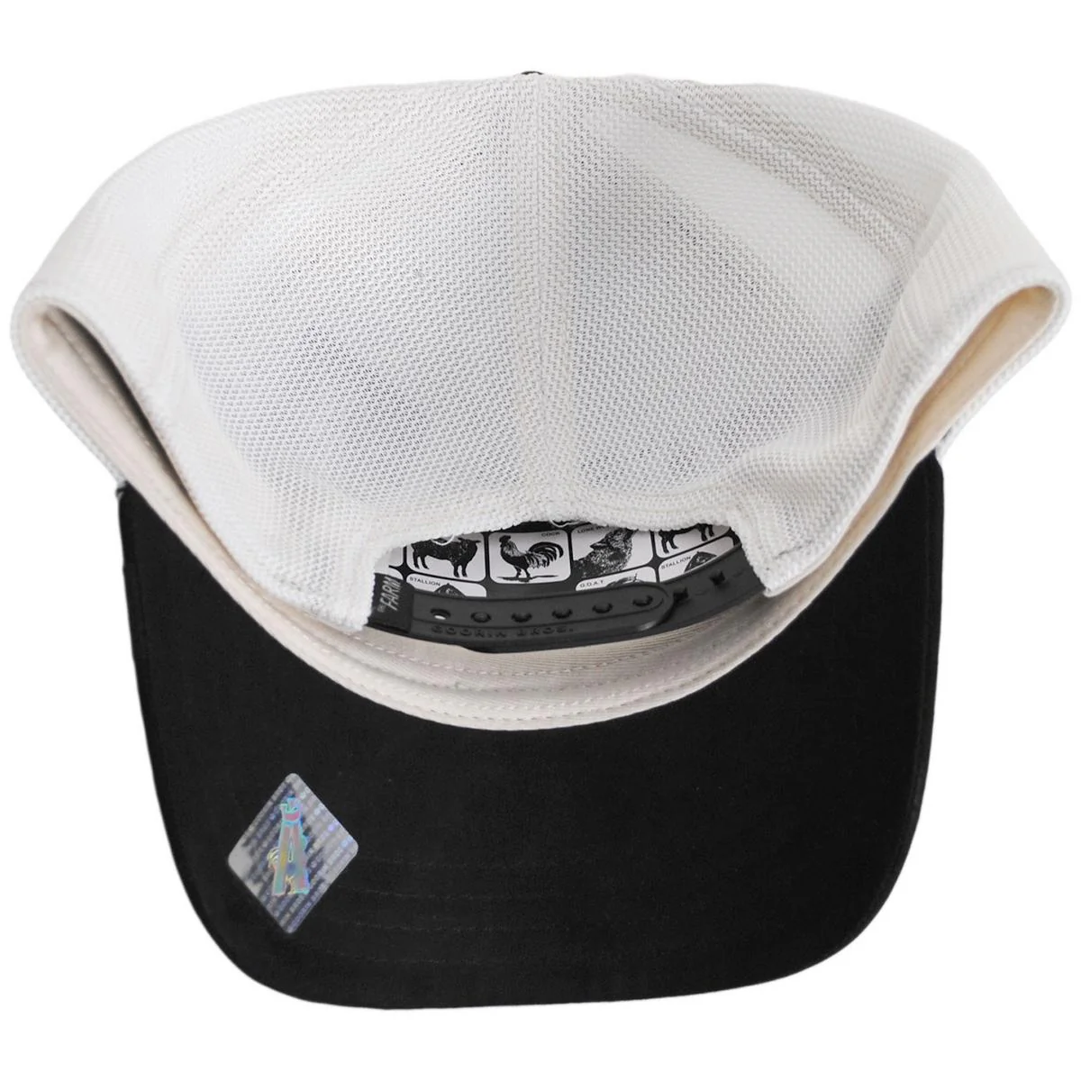 Deadly Suede Mesh Trucker Snapback Baseball Cap - Image 4