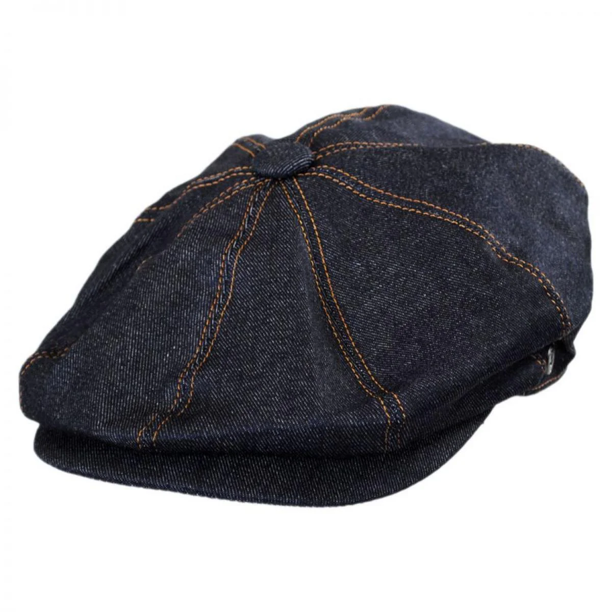 Denim Cotton Newsboy Cap