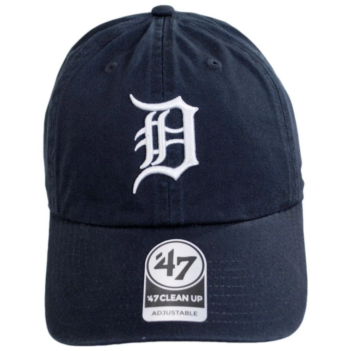 Detroit Tigers MLB Clean Up Strapback Baseball Cap Dad Hat - Image 2