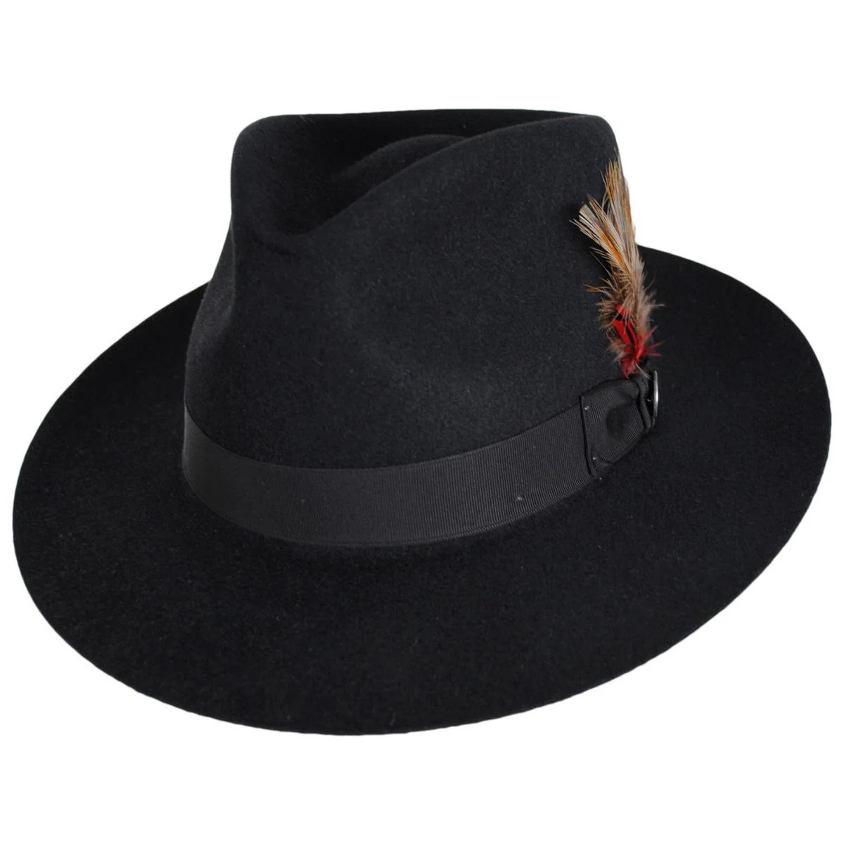 Downs Fur Felt Fedora Hat