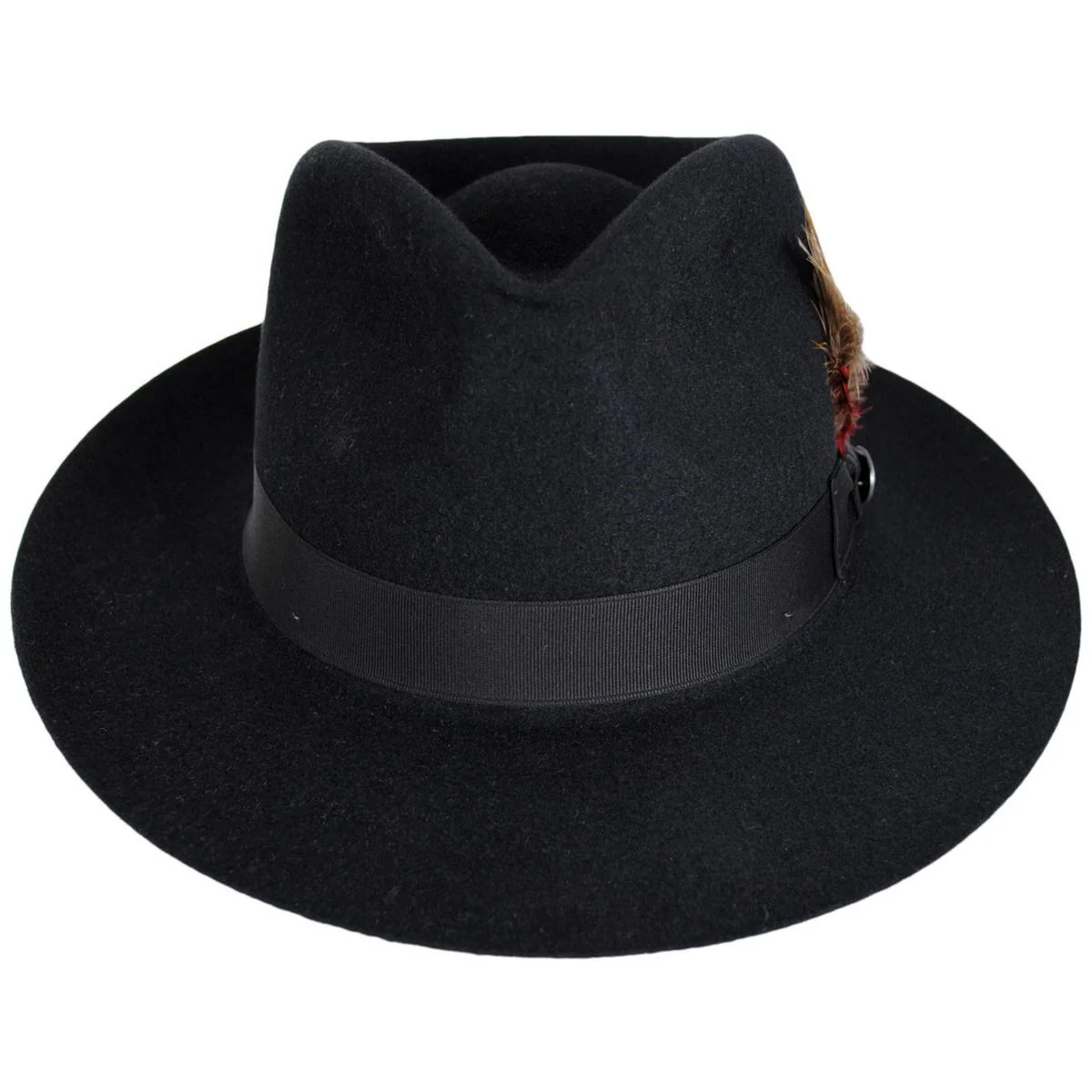 Downs Fur Felt Fedora Hat - Image 4