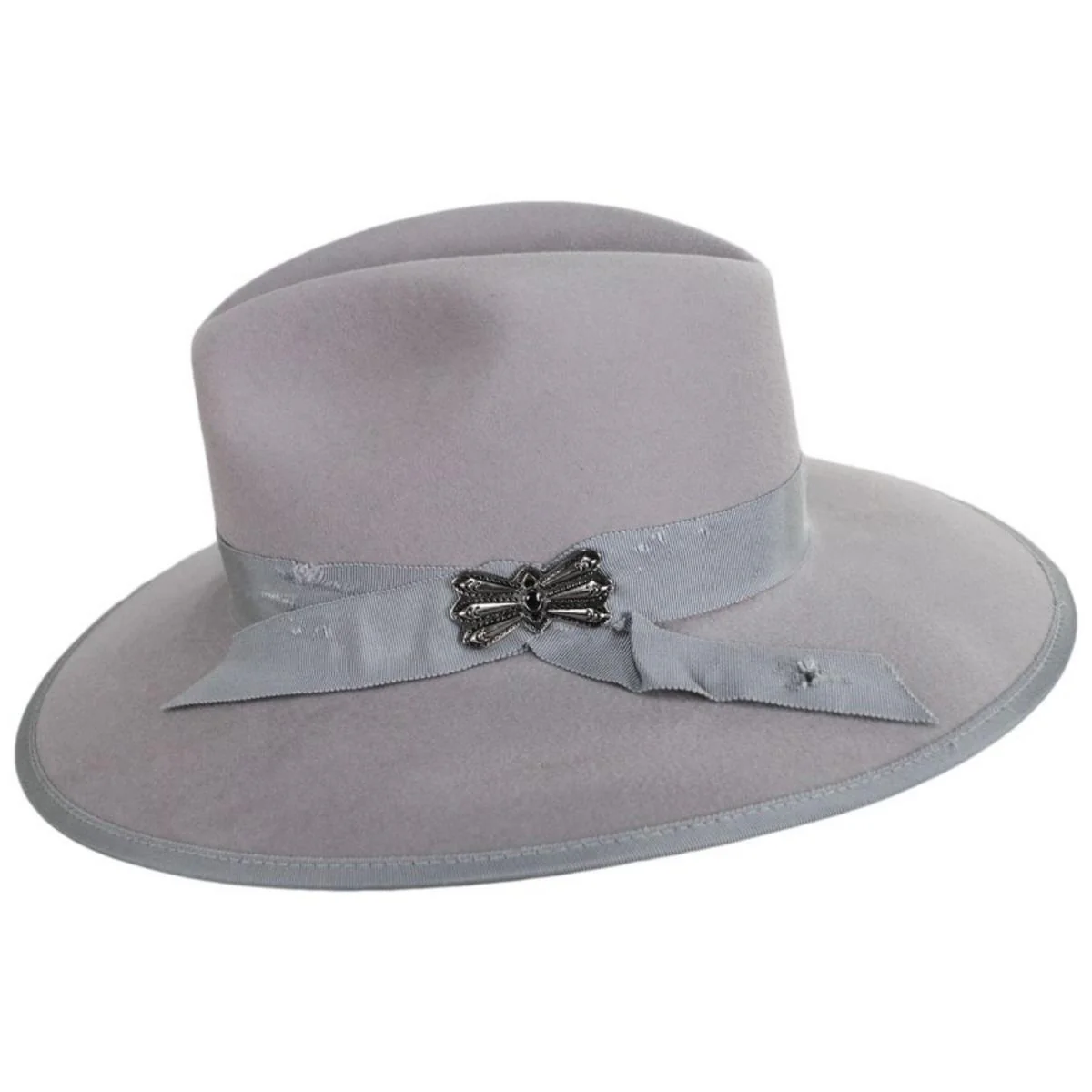 Eden Wool Felt Safari Fedora Hat - Image 3