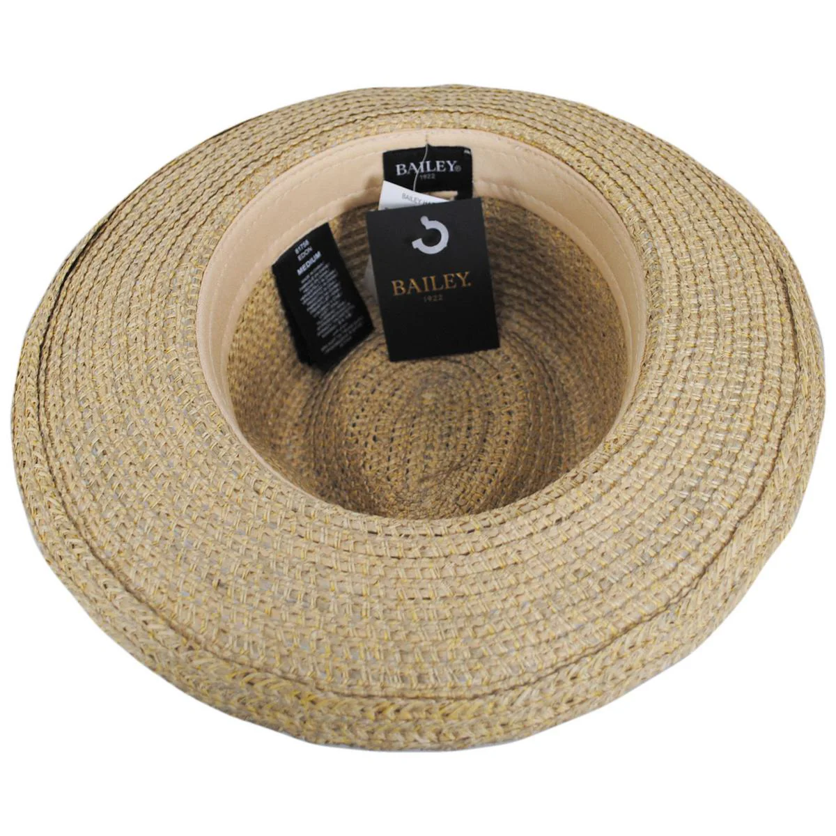 Edon Toyo Straw Fedora Hat - Image 4
