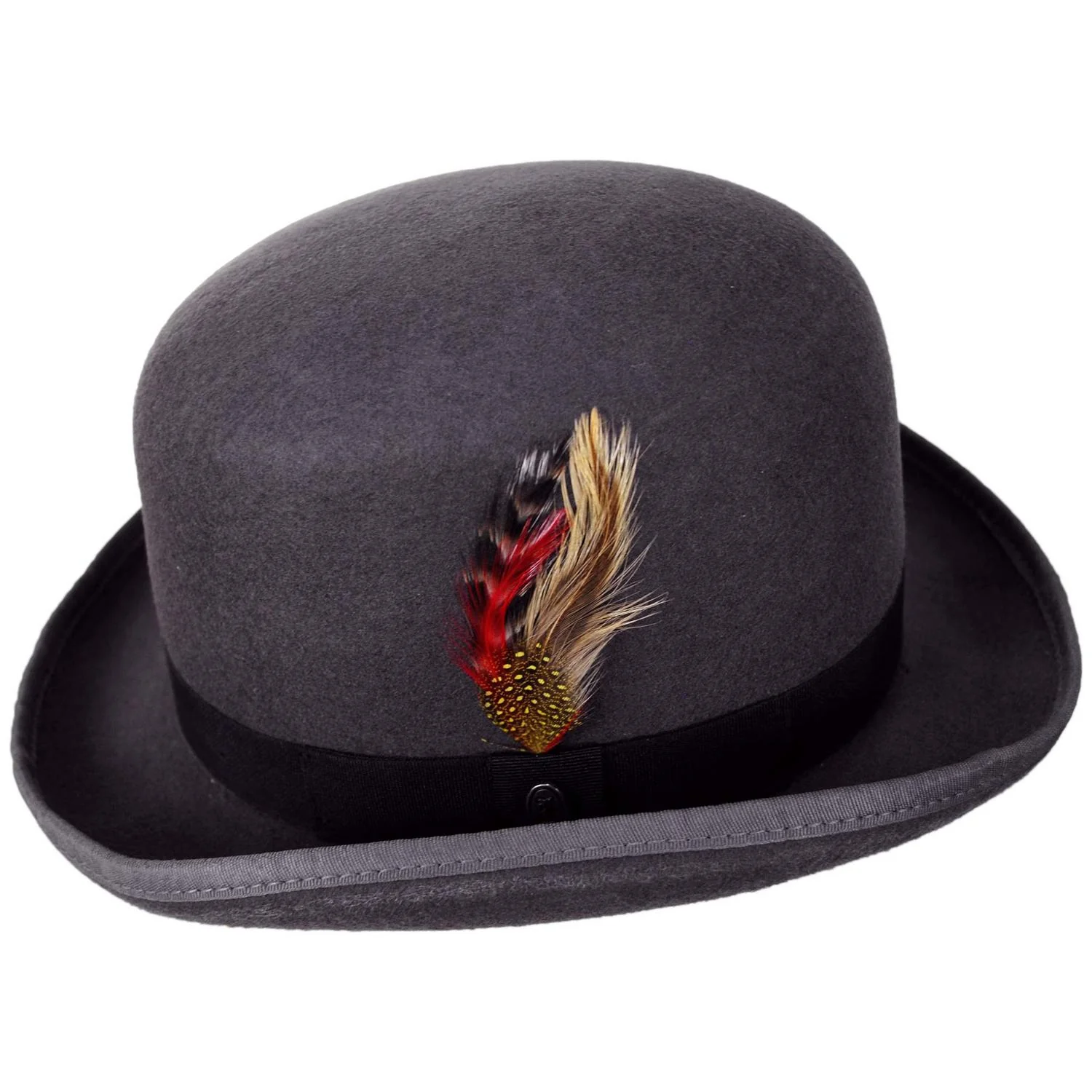 English Wool Felt Bowler Hat - Image 4