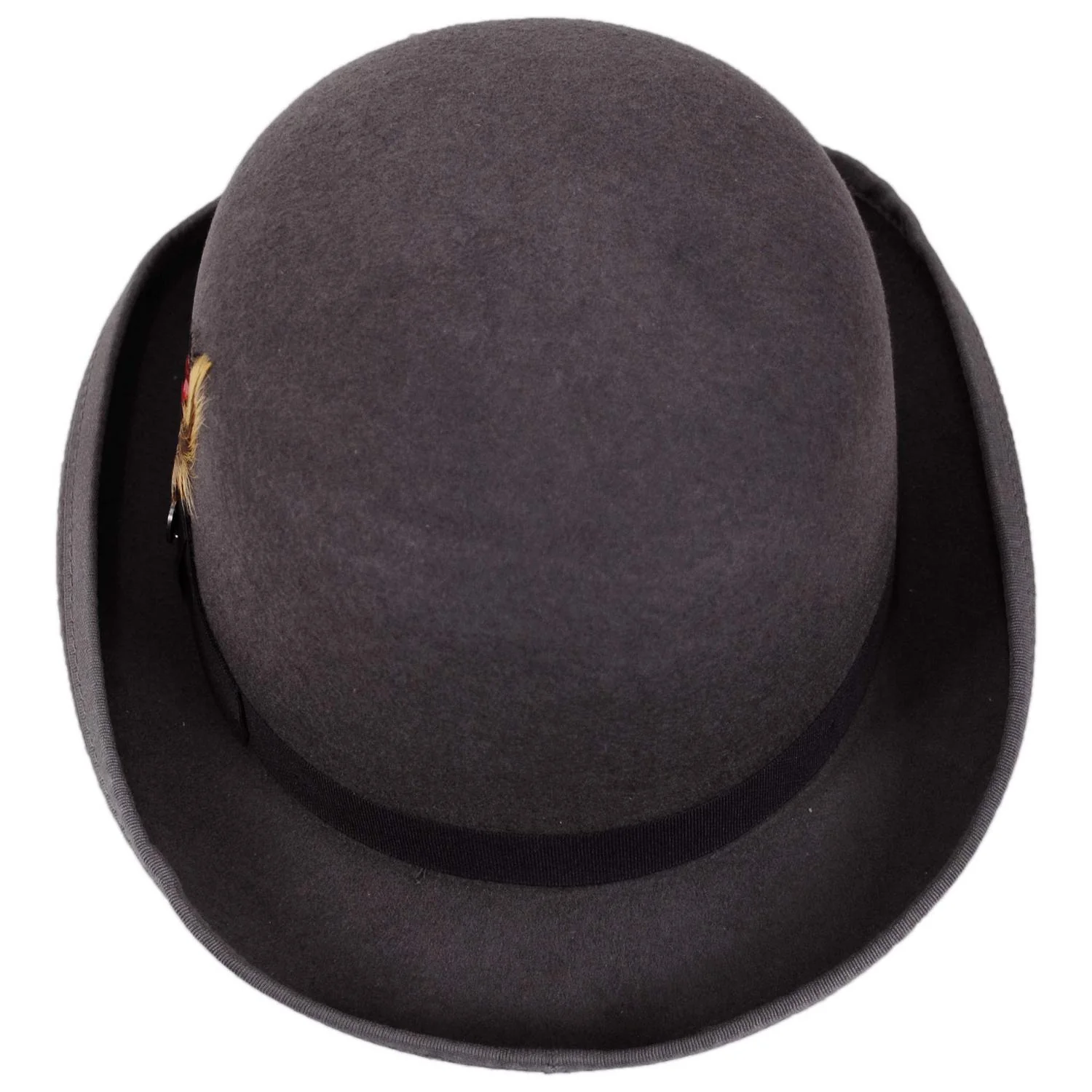 English Wool Felt Bowler Hat - Image 5