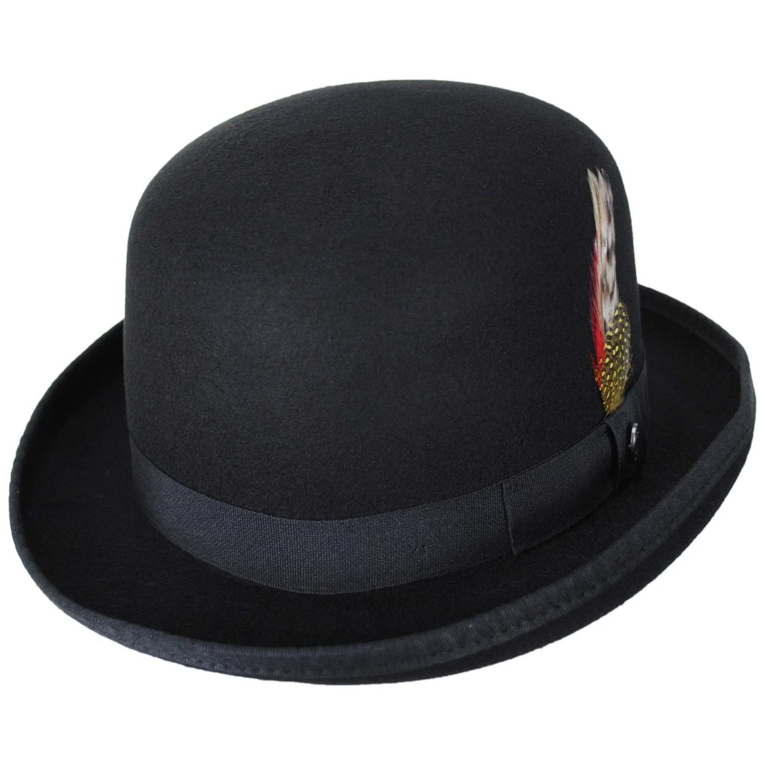 English Wool Felt Bowler Hat - Image 7