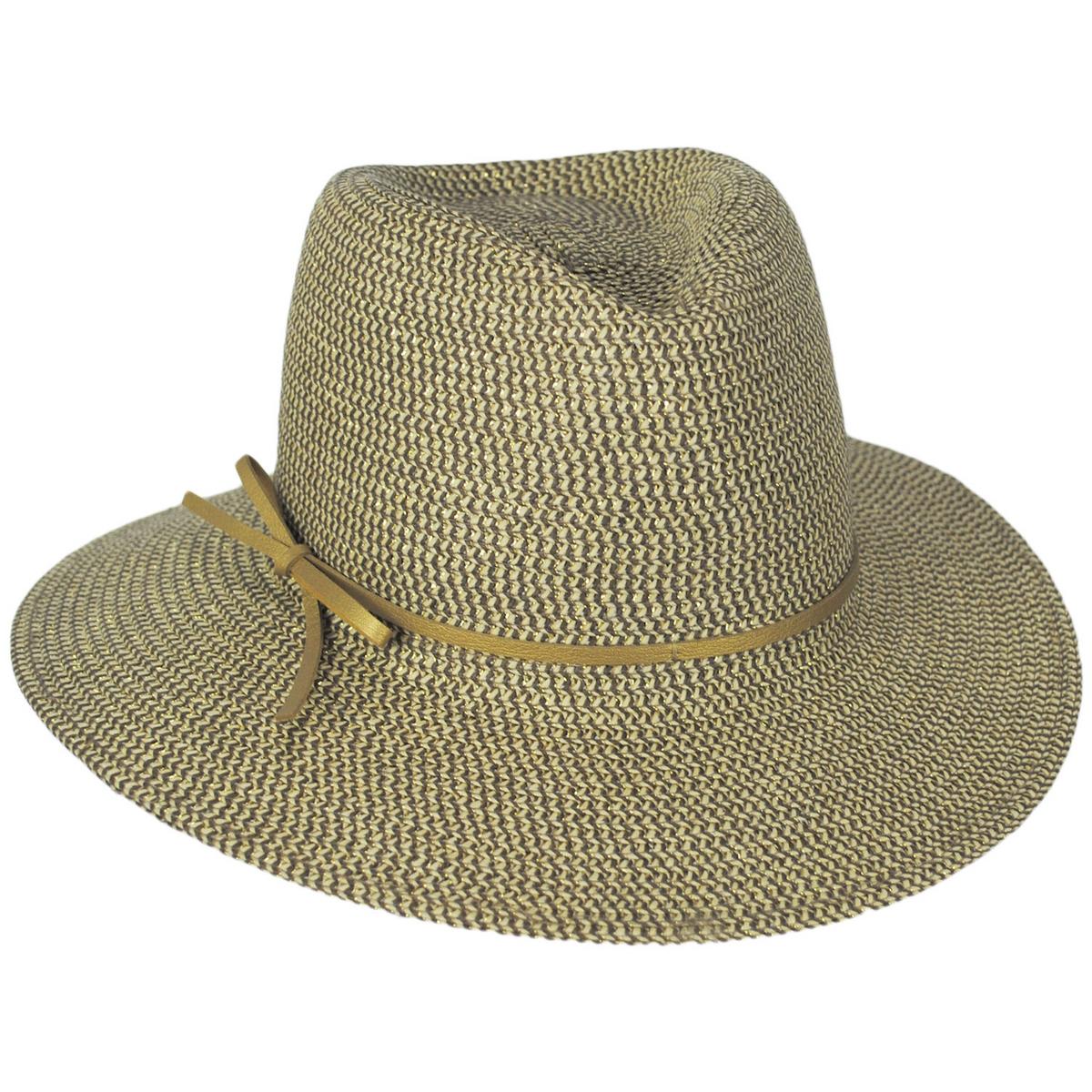 Esme Toyo Braid Fedora Hat