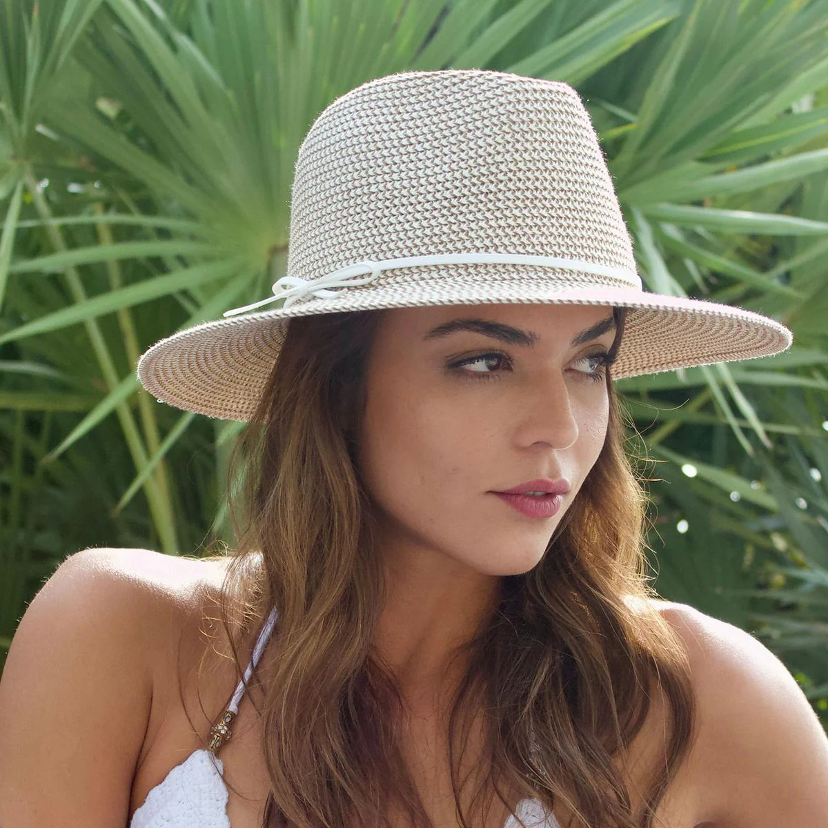 Esme Toyo Braid Fedora Hat - Image 10