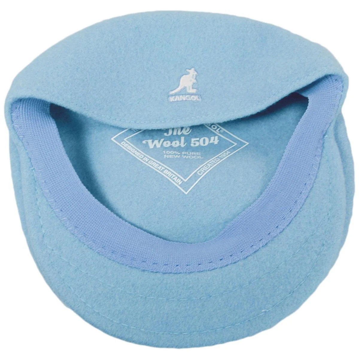 Fashion Wool 504 Ivy Cap - Glacier and Starry Blue - Image 8