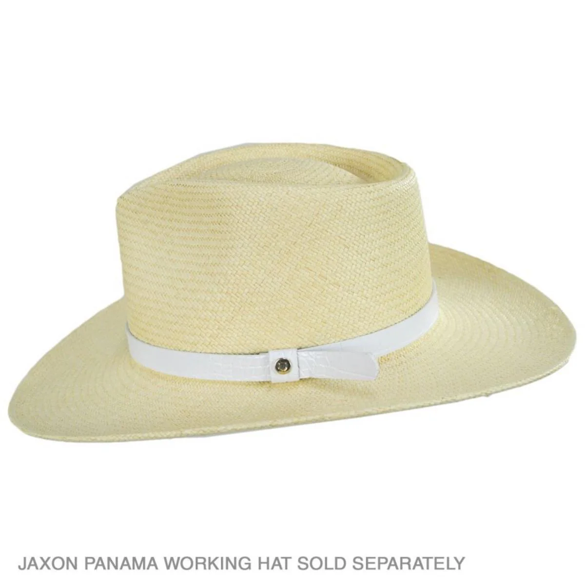 Faux Crocodile Shield Hat Band - Image 4