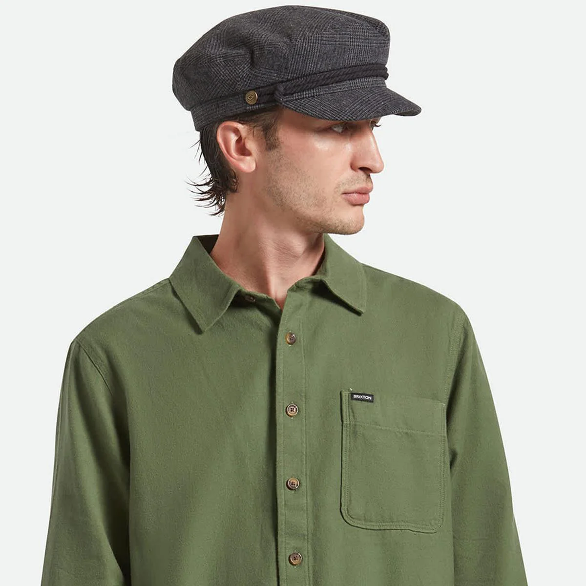 Plaid Fiddler Fisherman Cap - Image 2