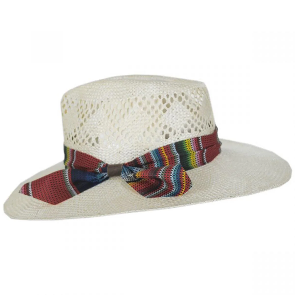 Fiesta Sisal Straw Fedora Hat - Image 4