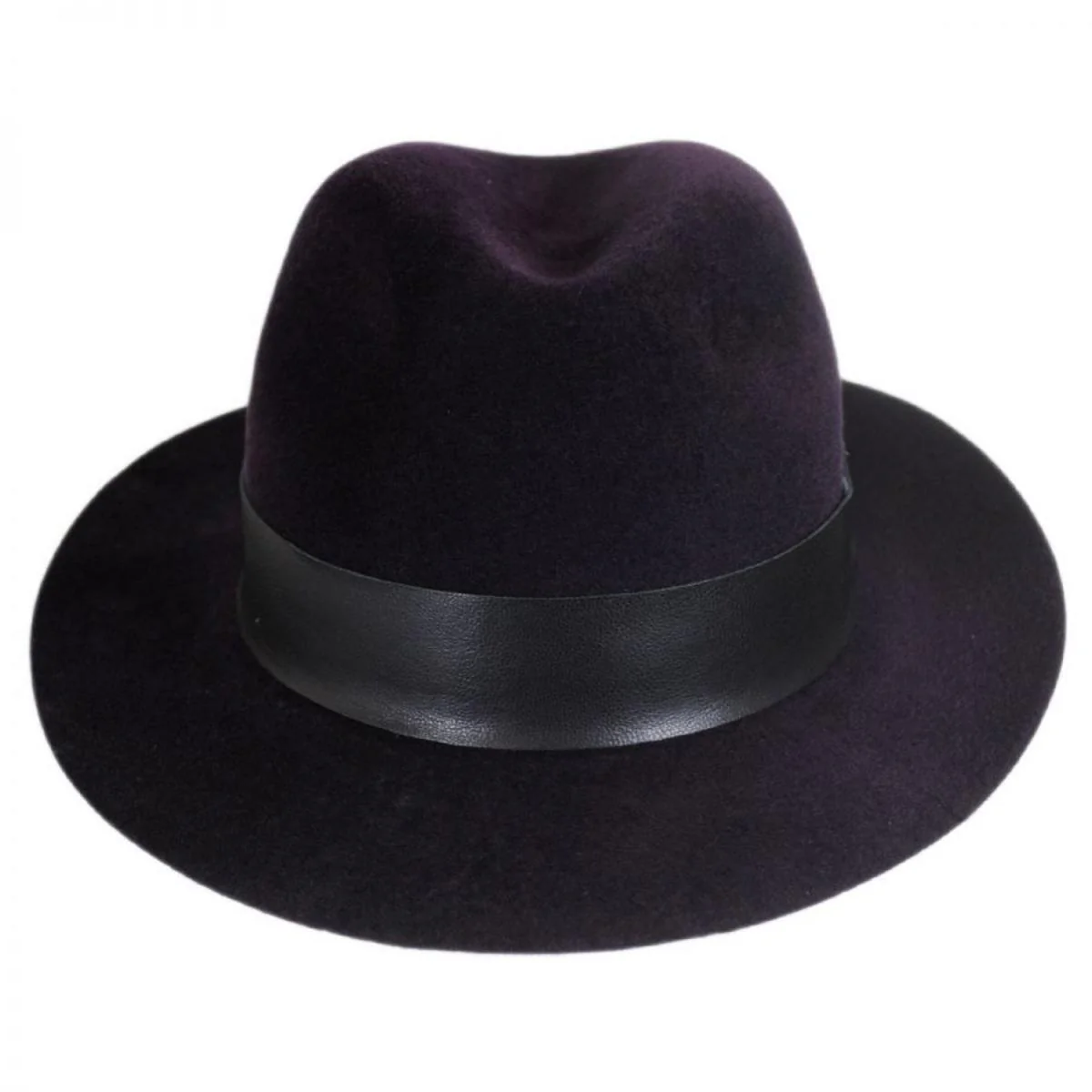 Flume Velour Fur Felt Fedora Hat - FINAL SALE - Image 2