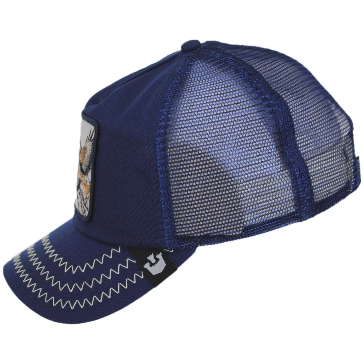 Flying High Mesh Trucker Snapback Baseball Cap - Image 2