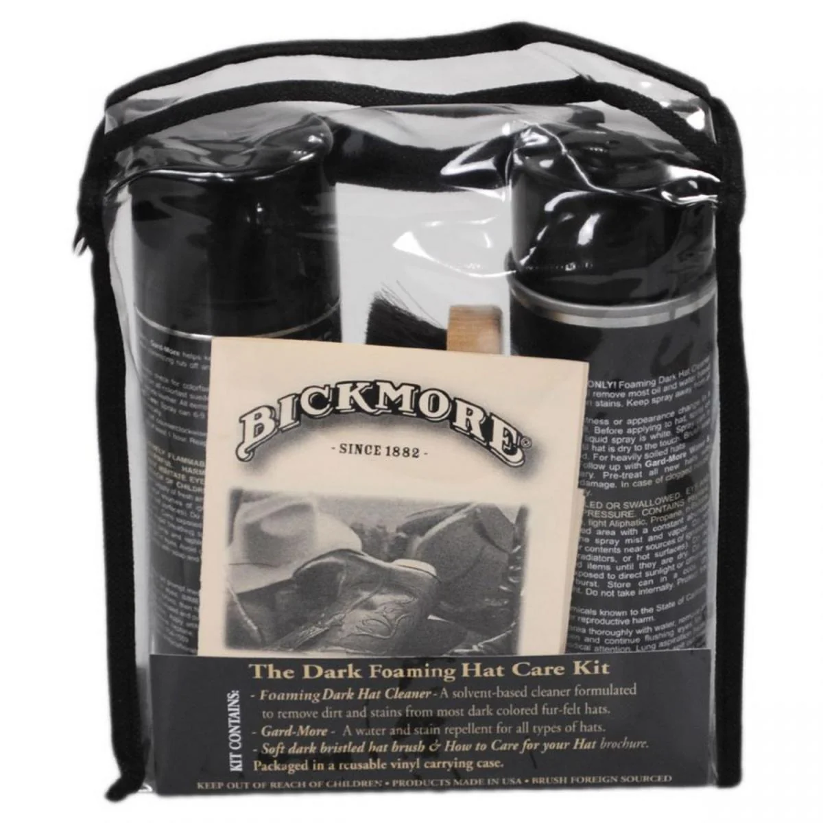 Foaming Dark Hat Care Kit - Image 3
