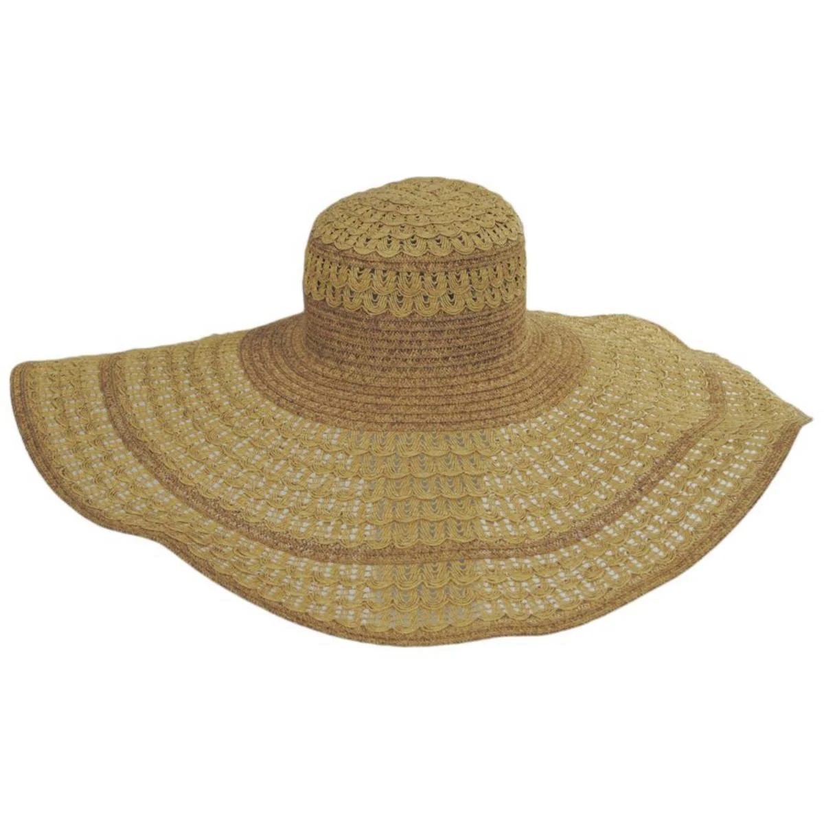 For The Gram Toyo Braid Floppy Sun Hat - Image 2