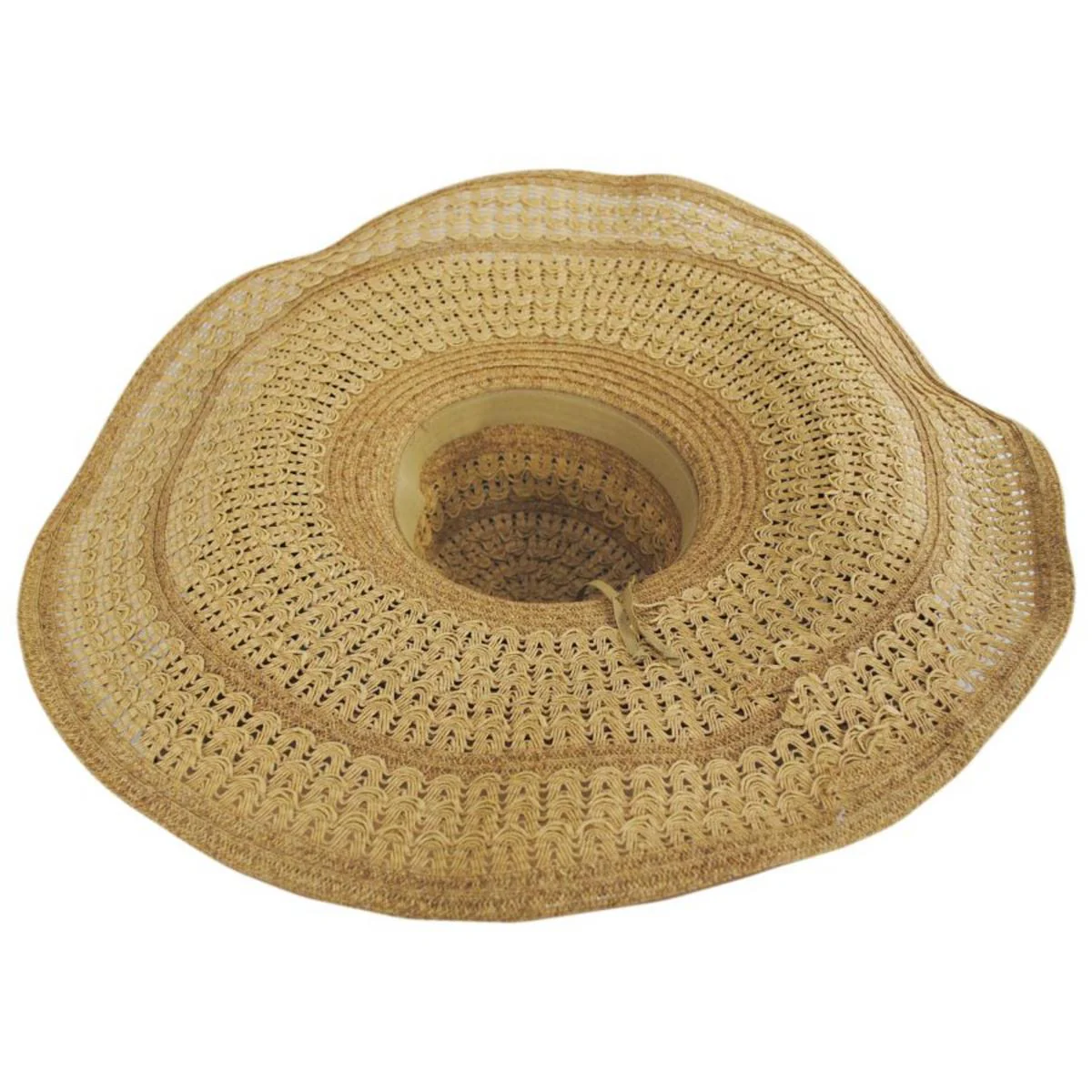 For The Gram Toyo Braid Floppy Sun Hat - Image 4