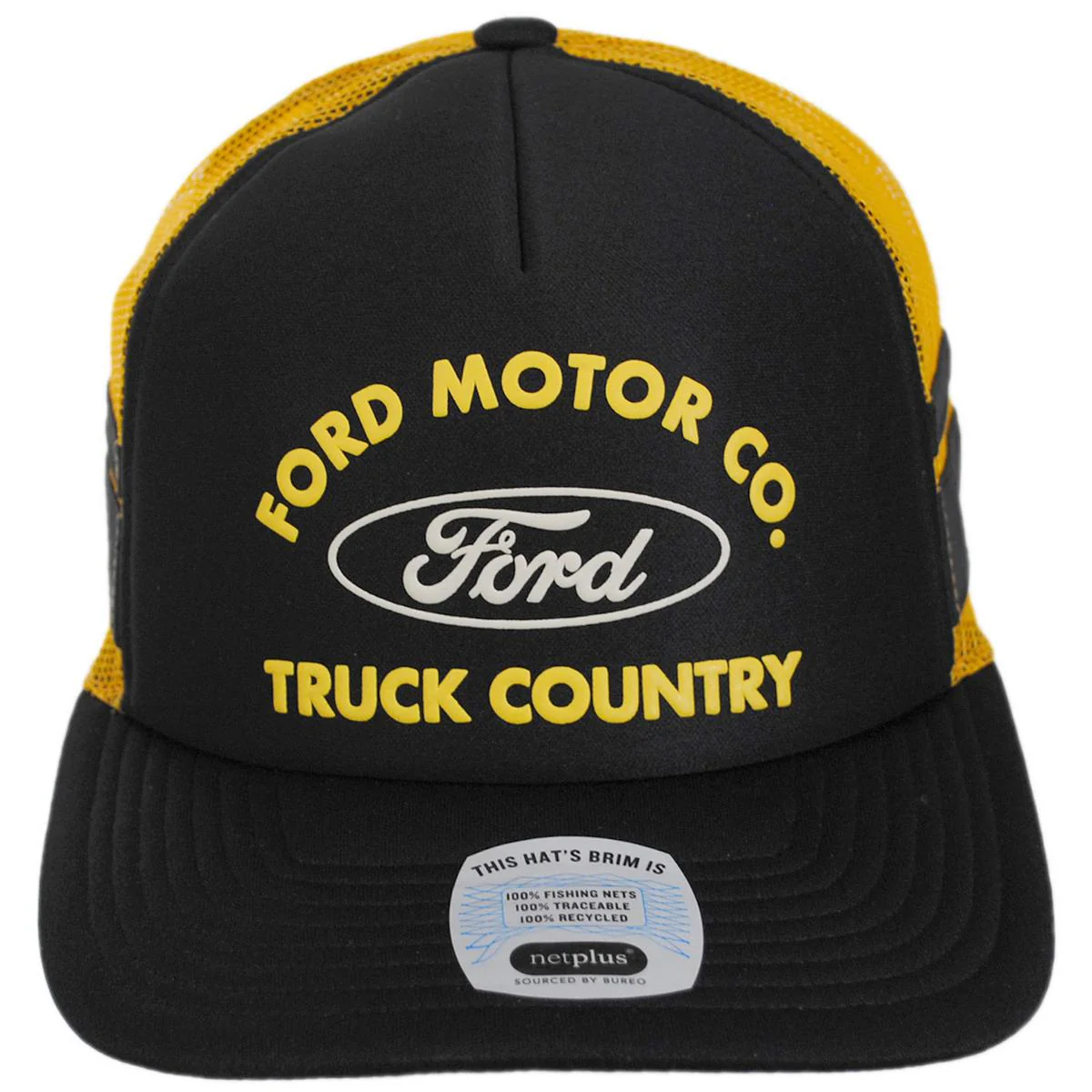 Ford Built Tough Foam Mesh Snapback Trucker Cap - Image 2