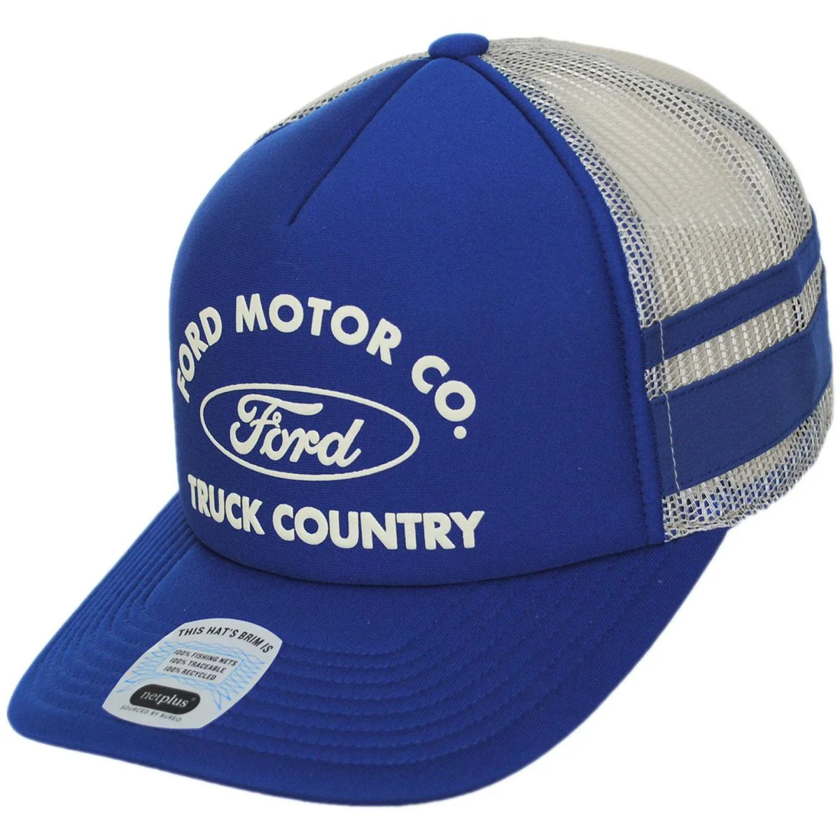 Ford Built Tough Foam Mesh Snapback Trucker Cap - Image 5