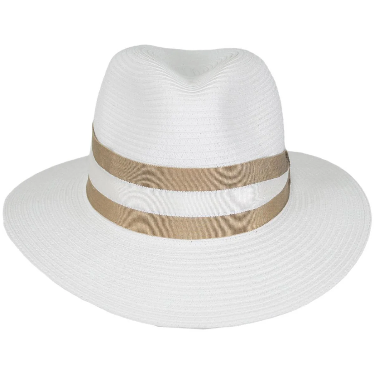 Geneva Toyo Straw Fedora Hat - Image 3