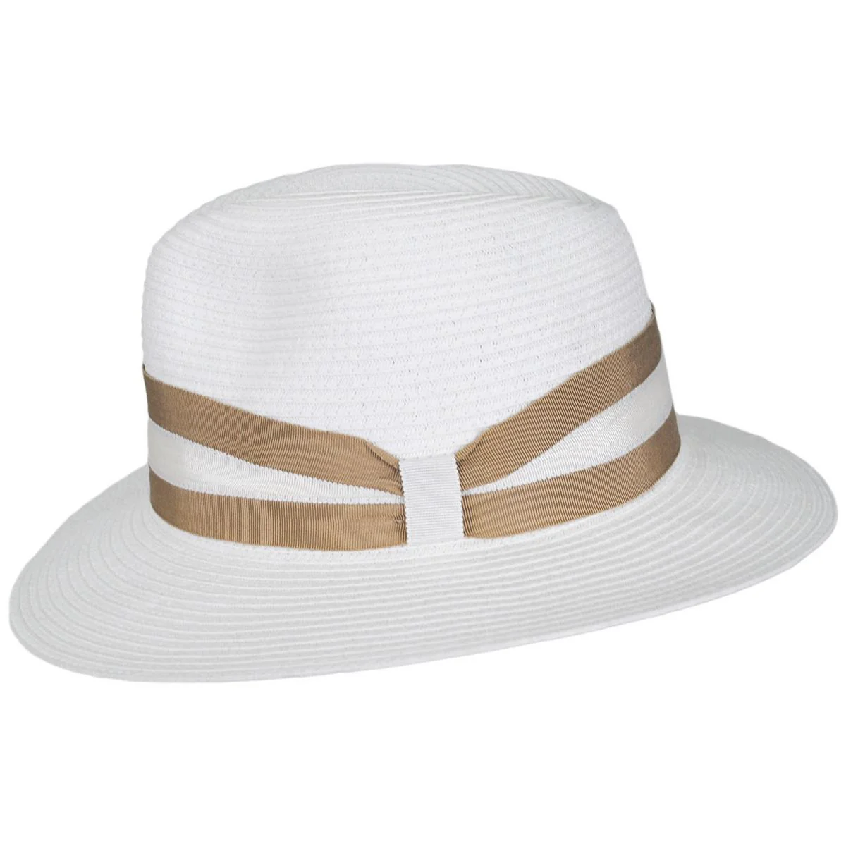 Geneva Toyo Straw Fedora Hat - Image 4