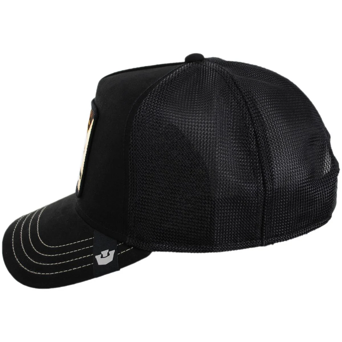 Golden Bomb Mesh Trucker Snapback Baseball Cap - Image 3