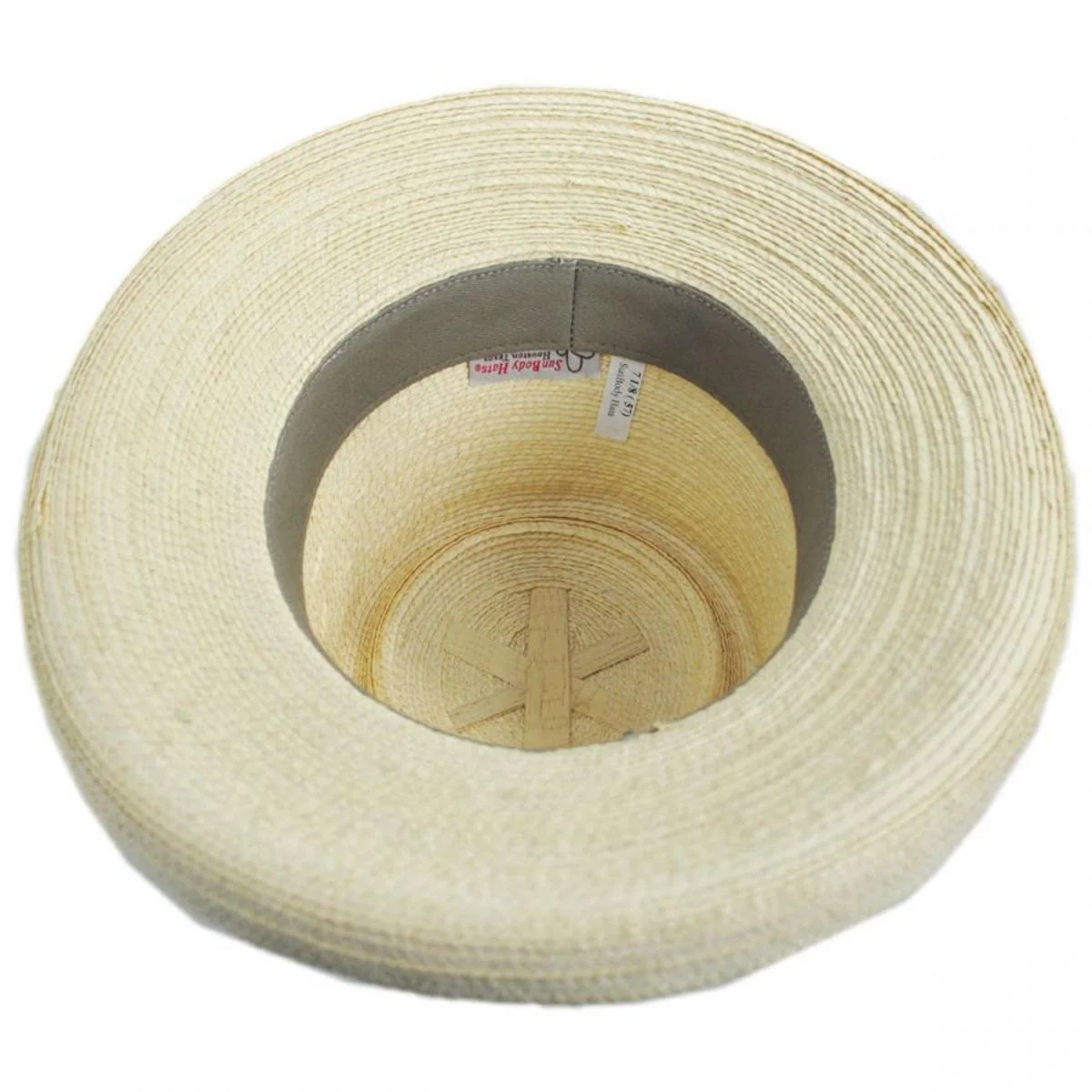 Golf Guatemalan Fine Palm Leaf Straw Gambler Hat - Image 4