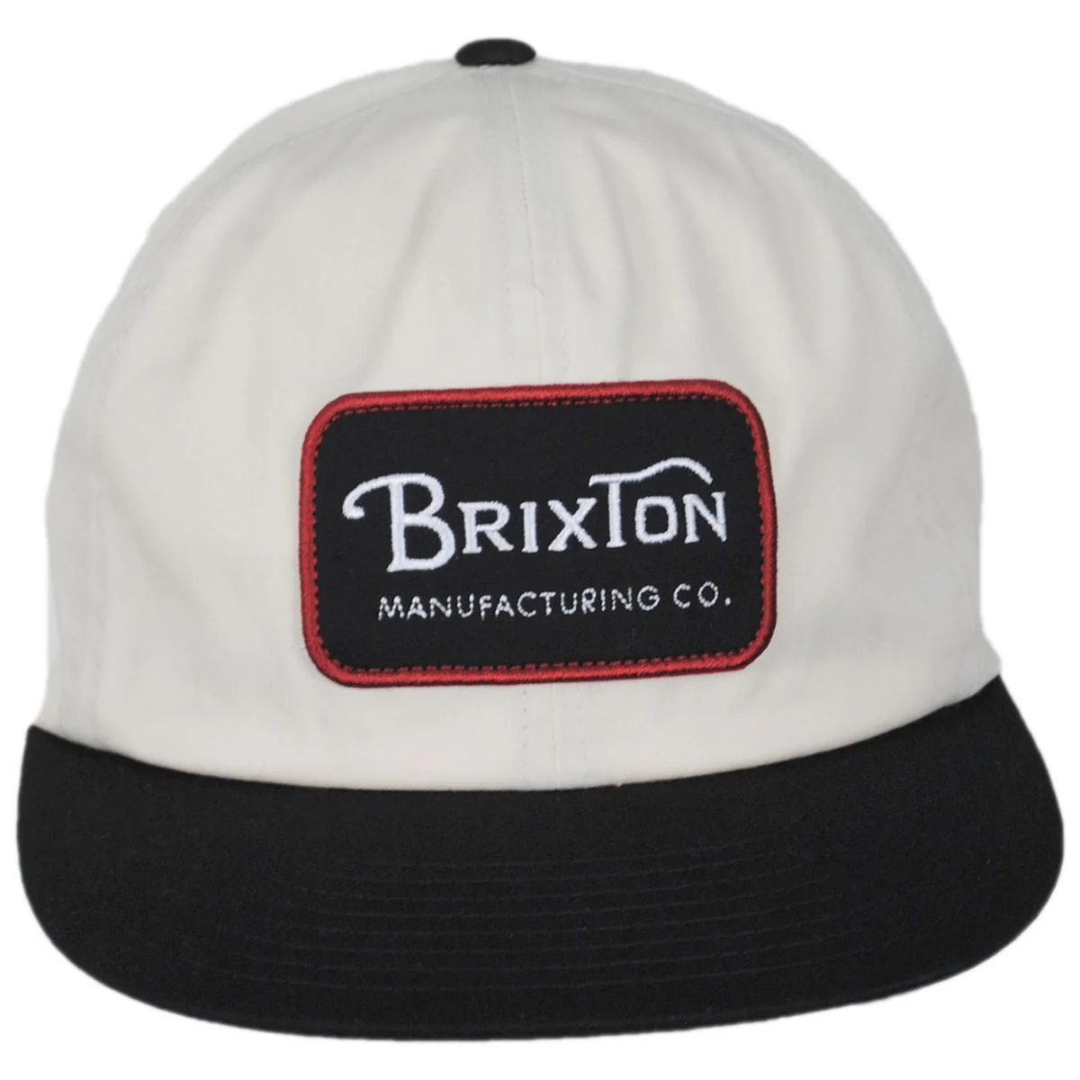 Grade HP Snapback Baseball Cap - Off White/Black - Image 2