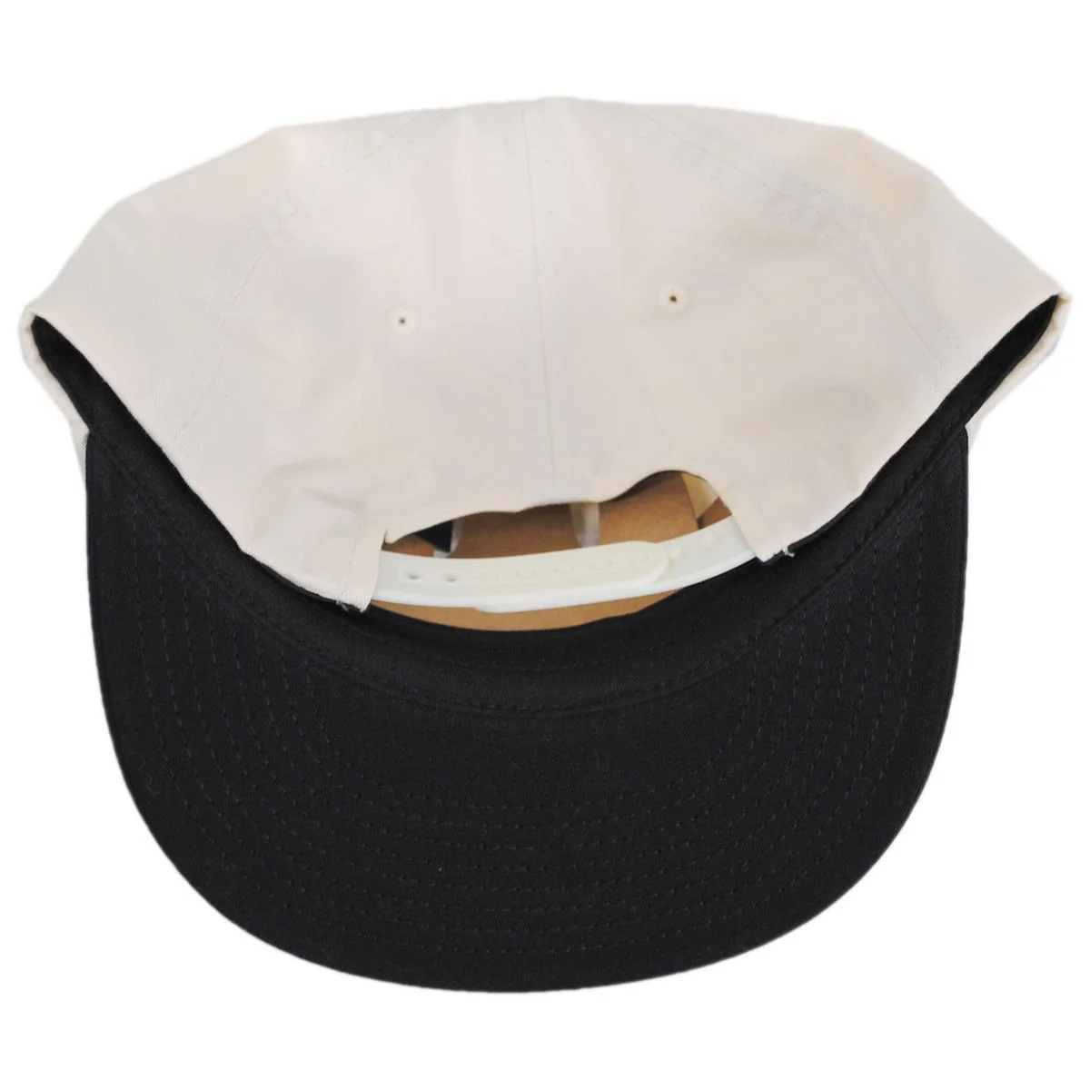 Grade HP Snapback Baseball Cap - Off White/Black - Image 4