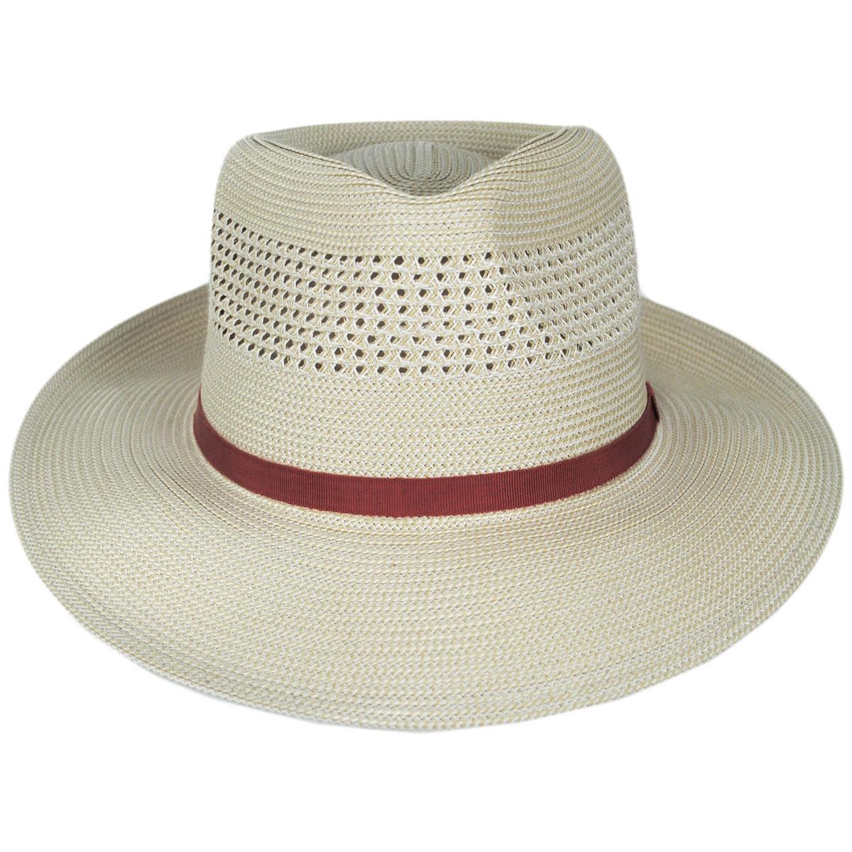 Gratz PP Braid Straw Fedora - Image 2