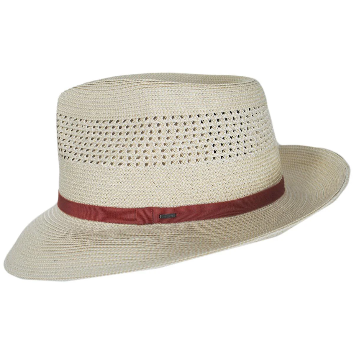 Gratz PP Braid Straw Fedora - Image 3