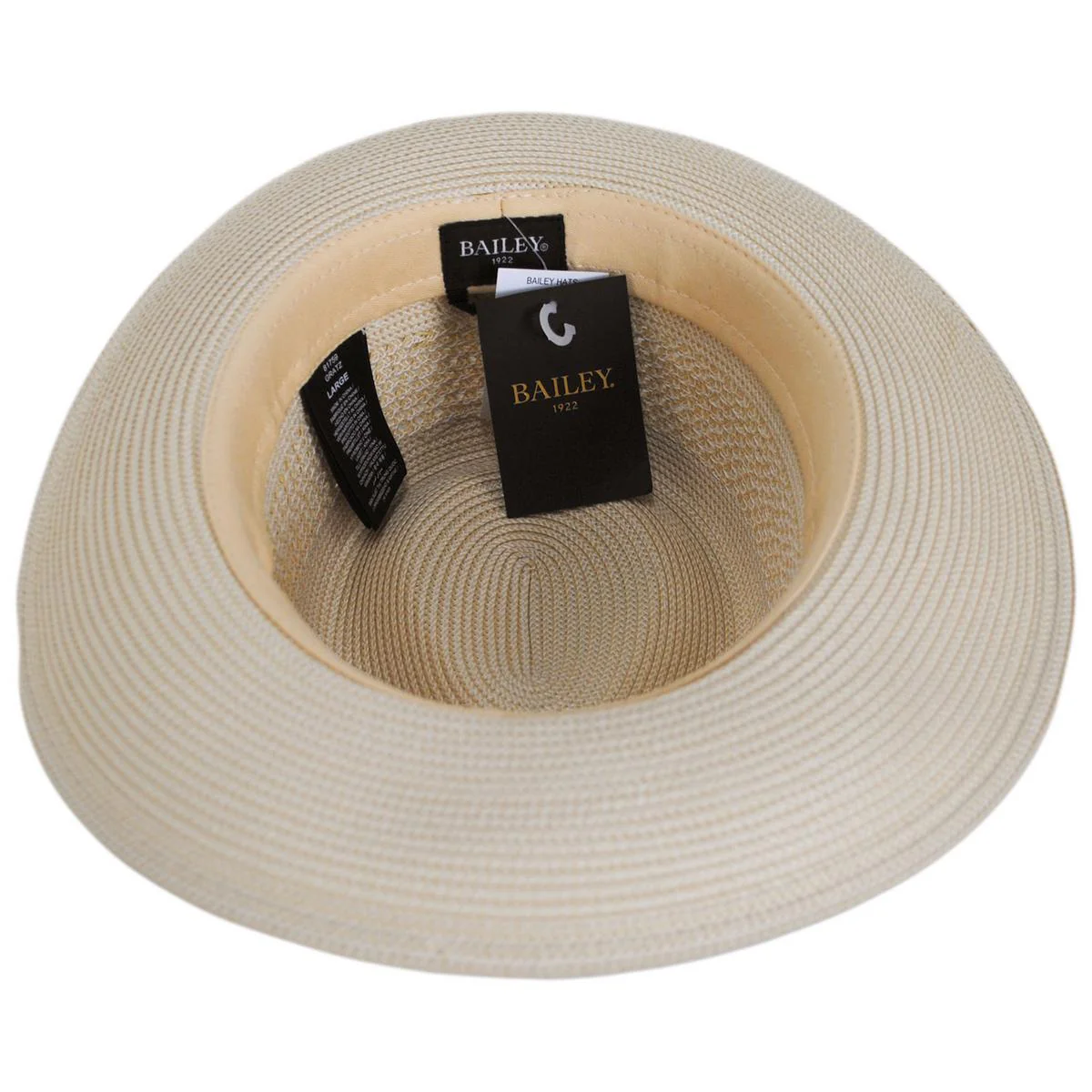 Gratz PP Braid Straw Fedora - Image 4