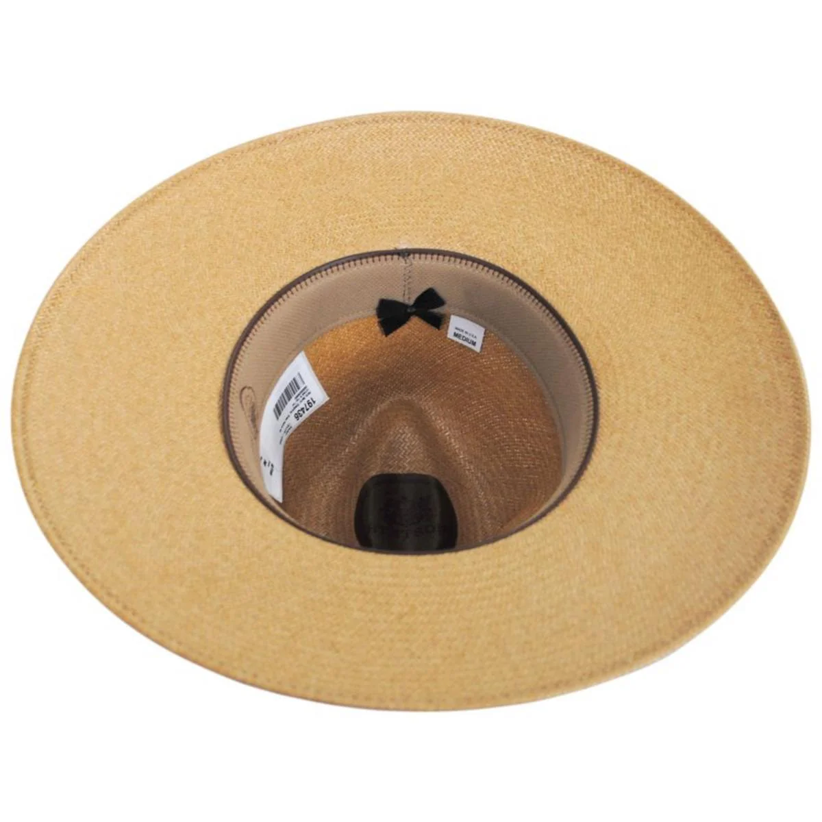 Hello Darlin' Shantung Straw Fedora Hat - FINAL SALE - Image 4